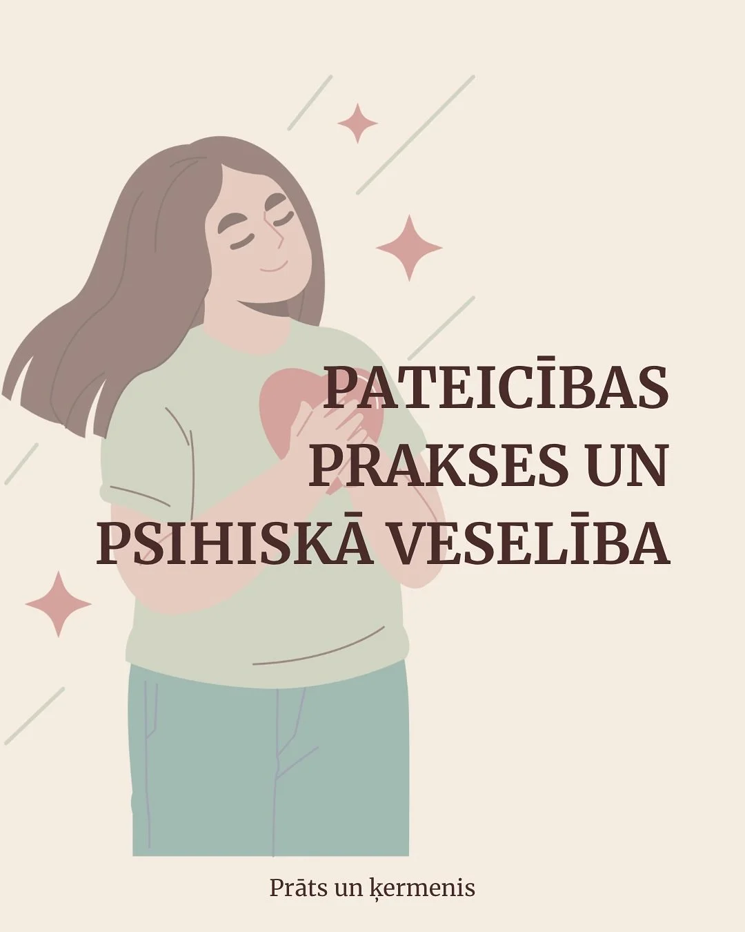 ☯️ Dzīvi veido gan patīkamais, gan nepatīkamais, un svarīga ir spēja saskatīt abus.

Dzīves grūtību priek&scaron;ā, gan arī tādu psihisku stāvokļu gadījumā kā trauksme un depresija, &scaron;ī spēja var nosvērties par labu tam, kas nepatīkams, nevēlam