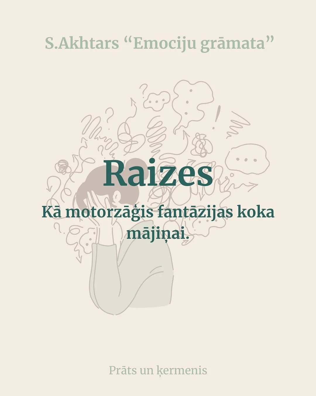 📚Profesors Salmans Akhtars ir sarakstījis izmēros mazu, bet jaudīgu grāmatu par emocijām. Man tā ļoti patīk - viņ&scaron; izmanto daudz tēlainu metaforu un dzīves piemēru, kas liek aizdomāties par emocijām un veido jaunu izpratni par tām. Man arī &s