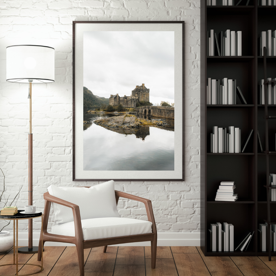 Eilean Donan Castle Scotland Landscape Photography Print, Travel Prints, Travel Poster, Scottish Gifts