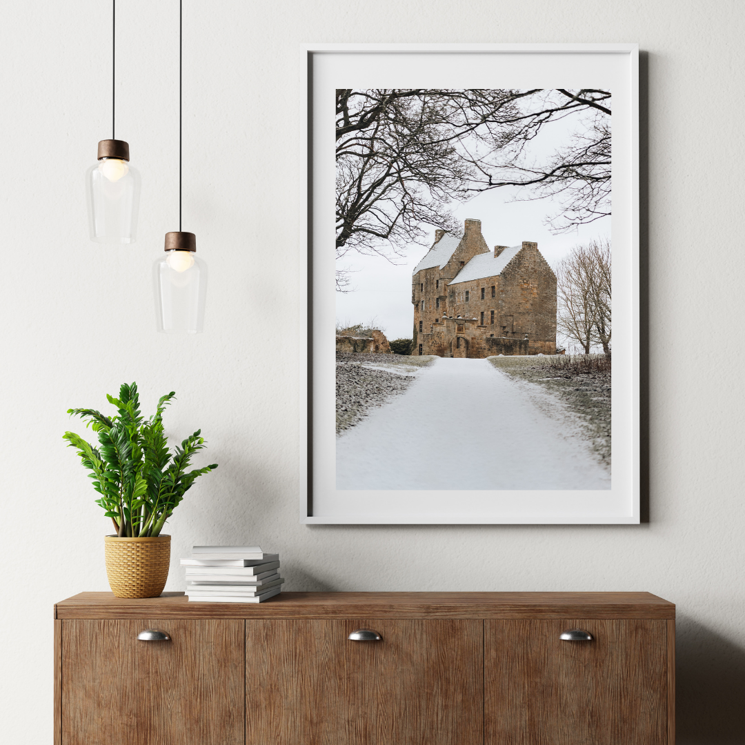 Lallybroch Outlander Midhope Castle Home DecorWall Print, Scotland Landscape Photography, Scottish Gifts