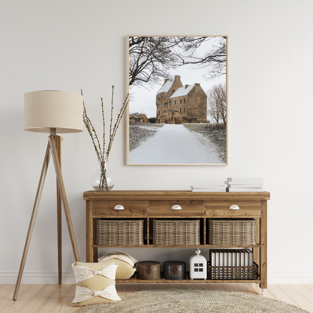 Lallybroch Outlander Midhope Castle Home DecorWall Print, Scotland Landscape Photography, Scottish Gifts