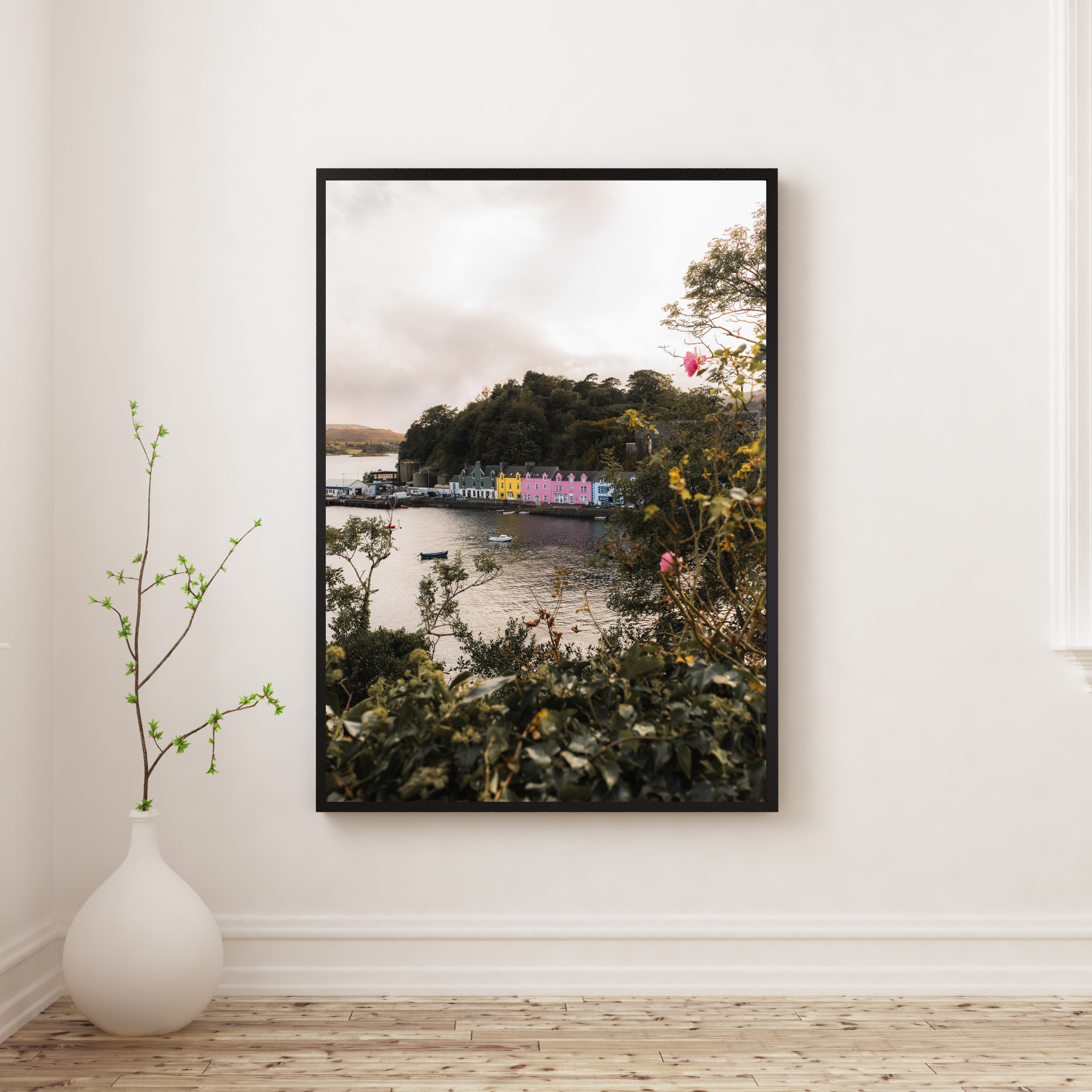 Portree Harbour Isle of Skye Scotland Landscape Photography Fine Art Print, Scottish Gifts, Travel Prints, Large wall art, home decor, gifts for her, Scottish Landscape Art, Highland Art