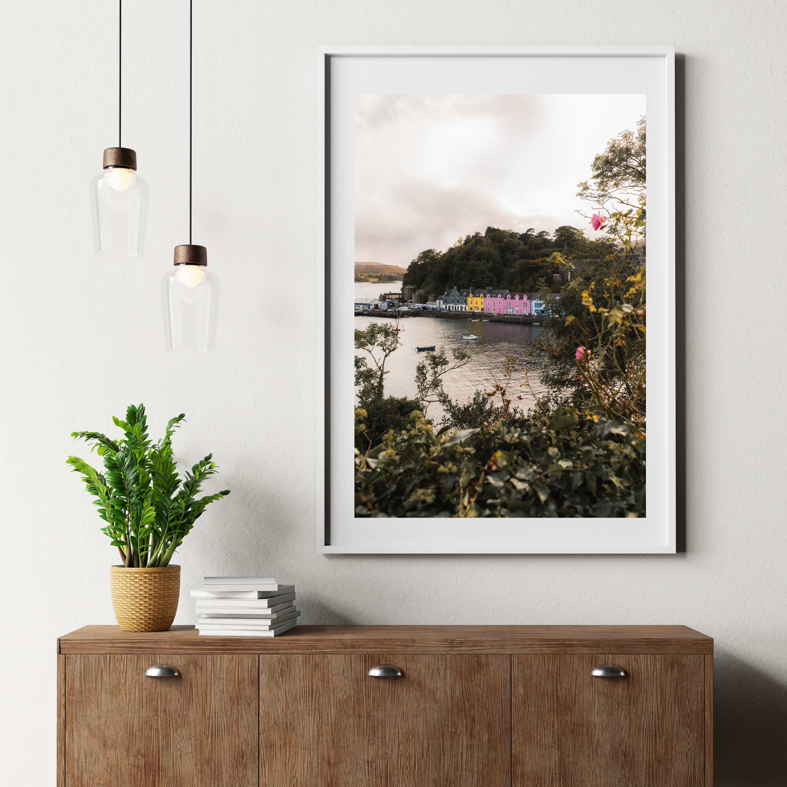 Portree Harbour Isle of Skye Scotland Landscape Photography Fine Art Print, Scottish Gifts, Travel Prints, Large wall art, home decor, gifts for her, Scottish Landscape Art, Highland Art