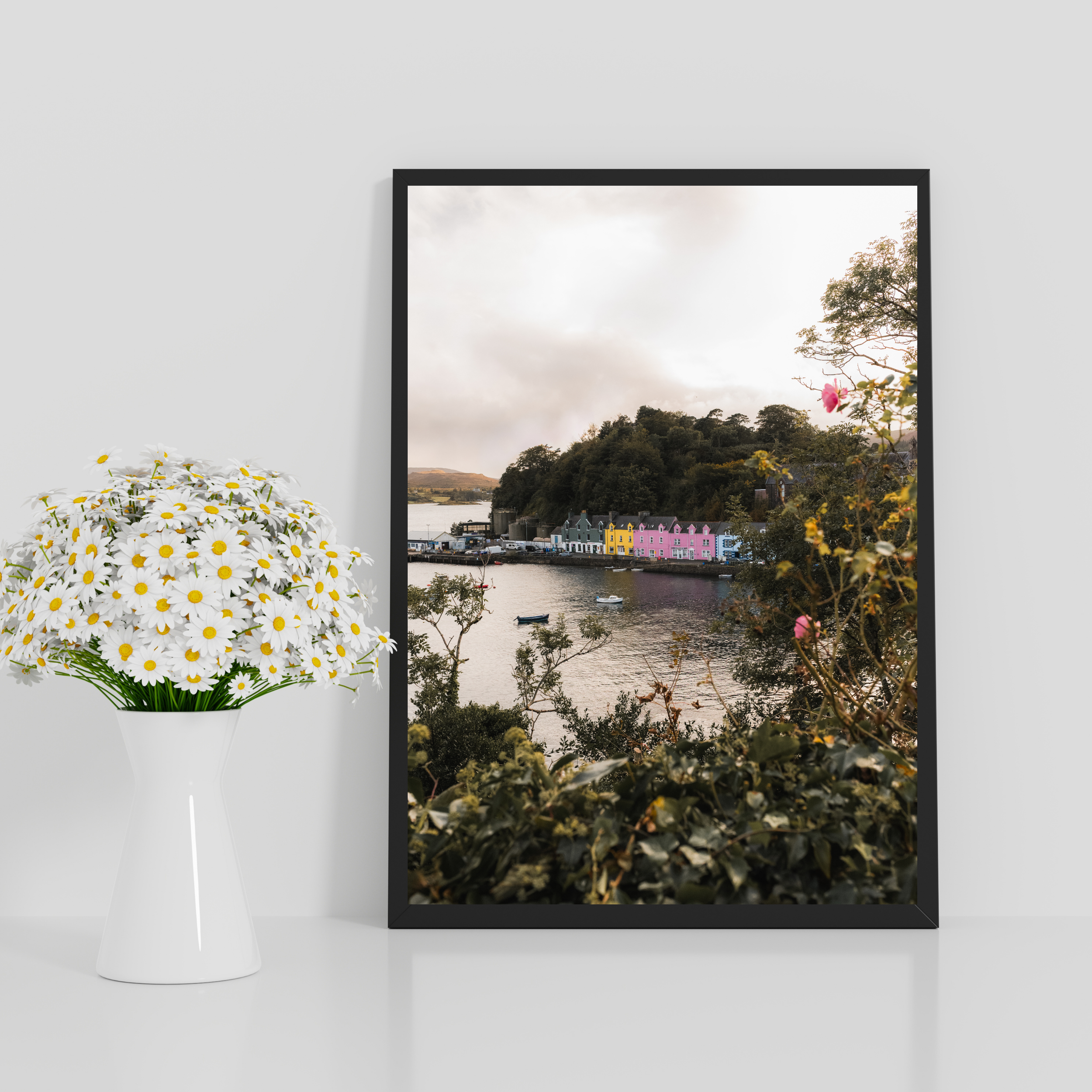 Portree Harbour Isle of Skye Scotland Landscape Photography Fine Art Print, Scottish Gifts, Travel Prints, Large wall art, home decor, gifts for her, Scottish Landscape Art, Highland Art