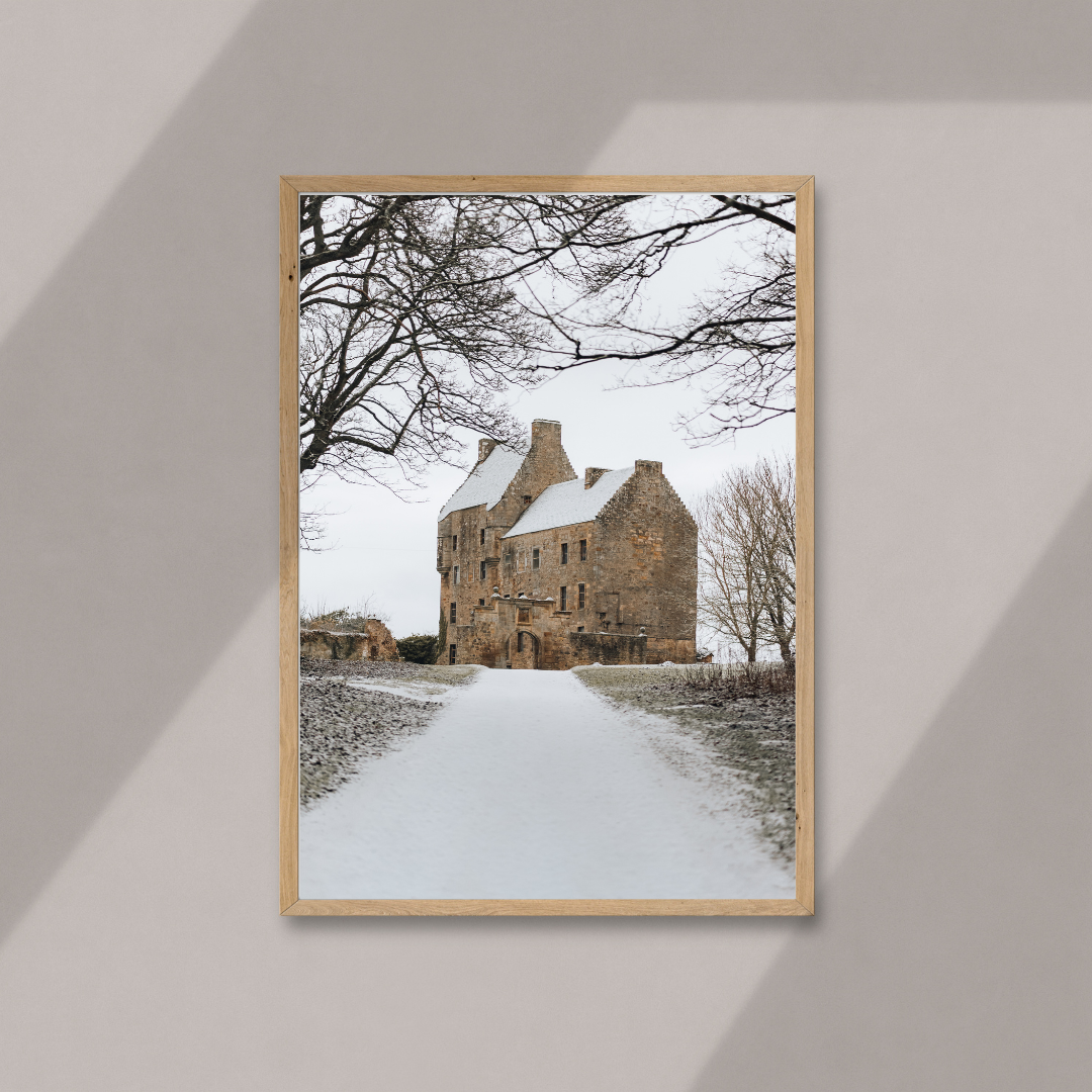 Lallybroch Outlander Midhope Castle Home DecorWall Print, Scotland Landscape Photography, Scottish Gifts