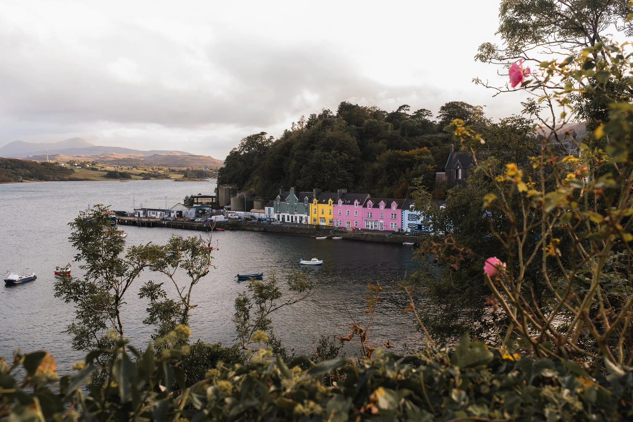 Portree Harbour Isle of Skye Scotland Photography Print