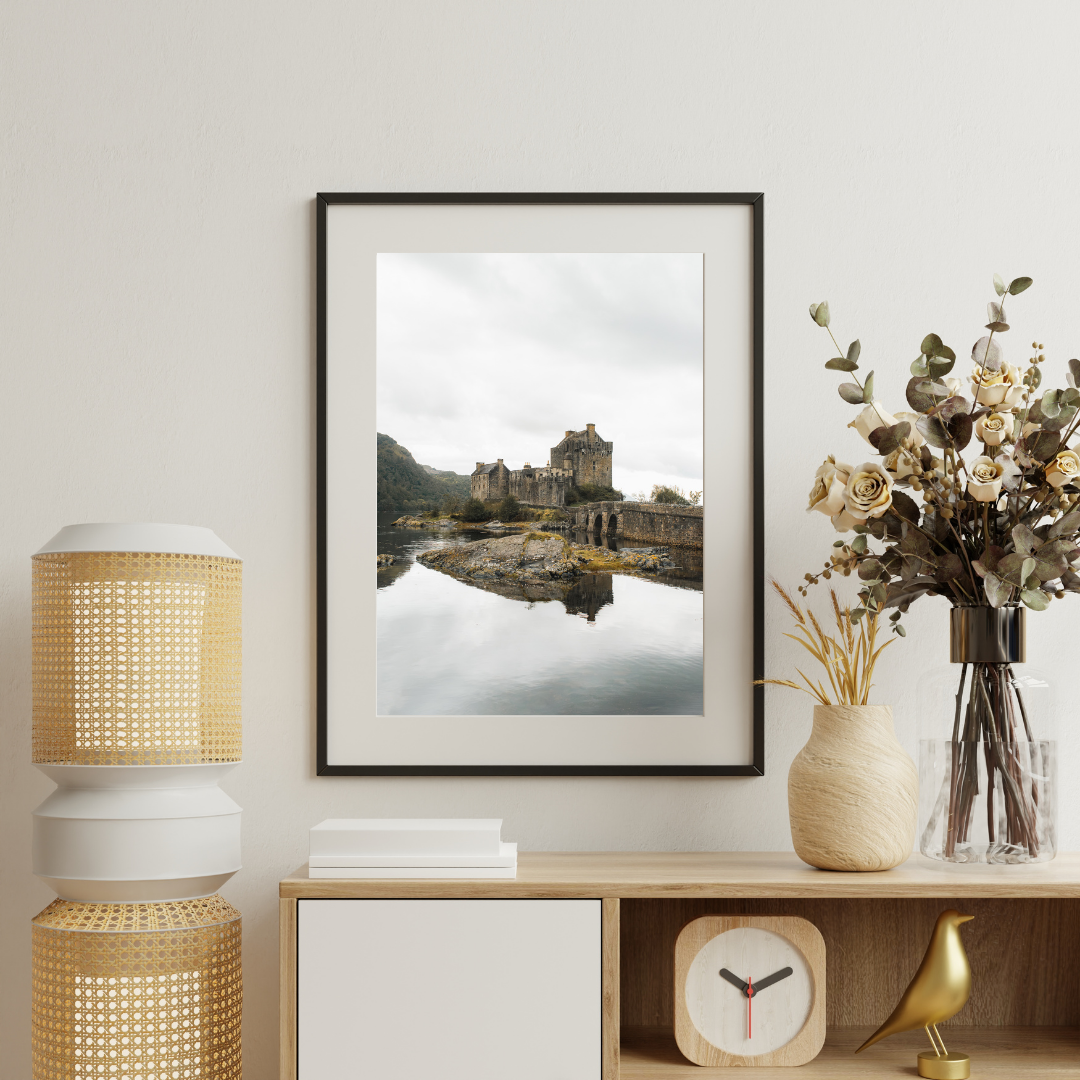 Eilean Donan Castle Scotland Landscape Photography Print, Travel Prints, Travel Poster, Scottish Gifts