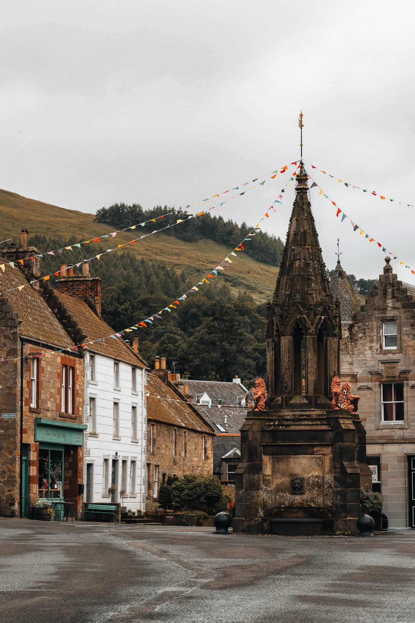 Falkland Village Scotland Landscape Photography Print