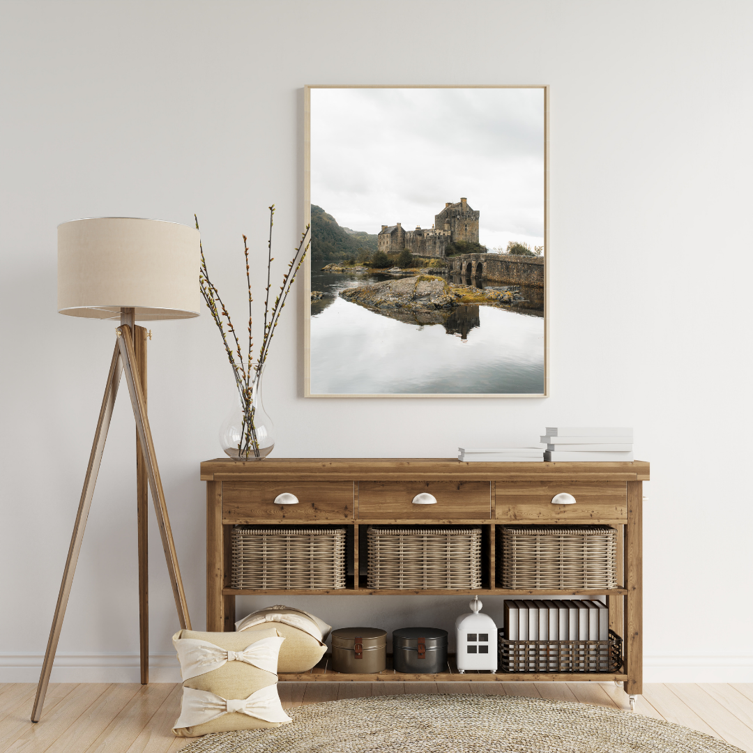 Eilean Donan Castle Scotland Landscape Photography Print, Travel Prints, Travel Poster, Scottish Gifts