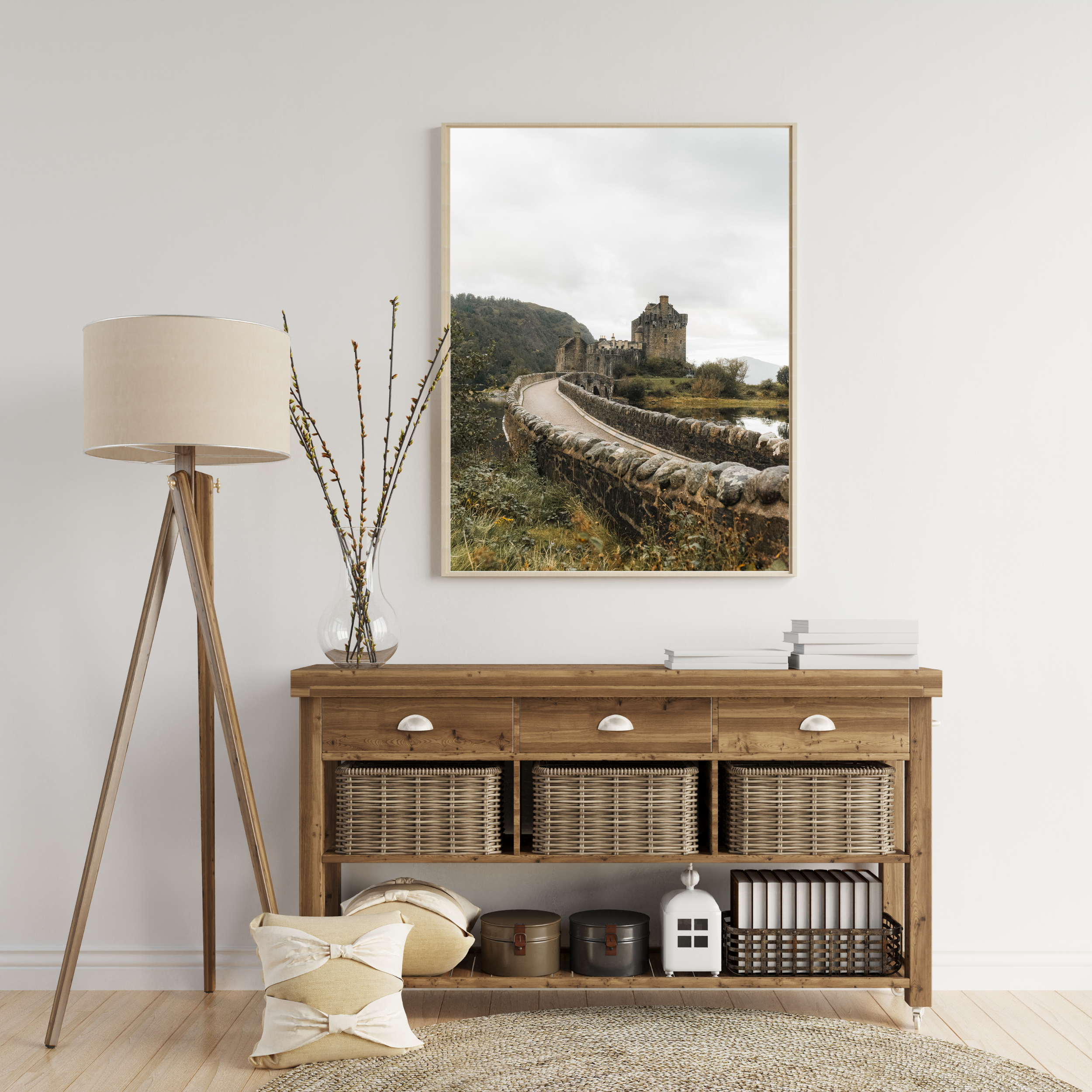 Eilean Donan Landscape Fine Art Photography Print