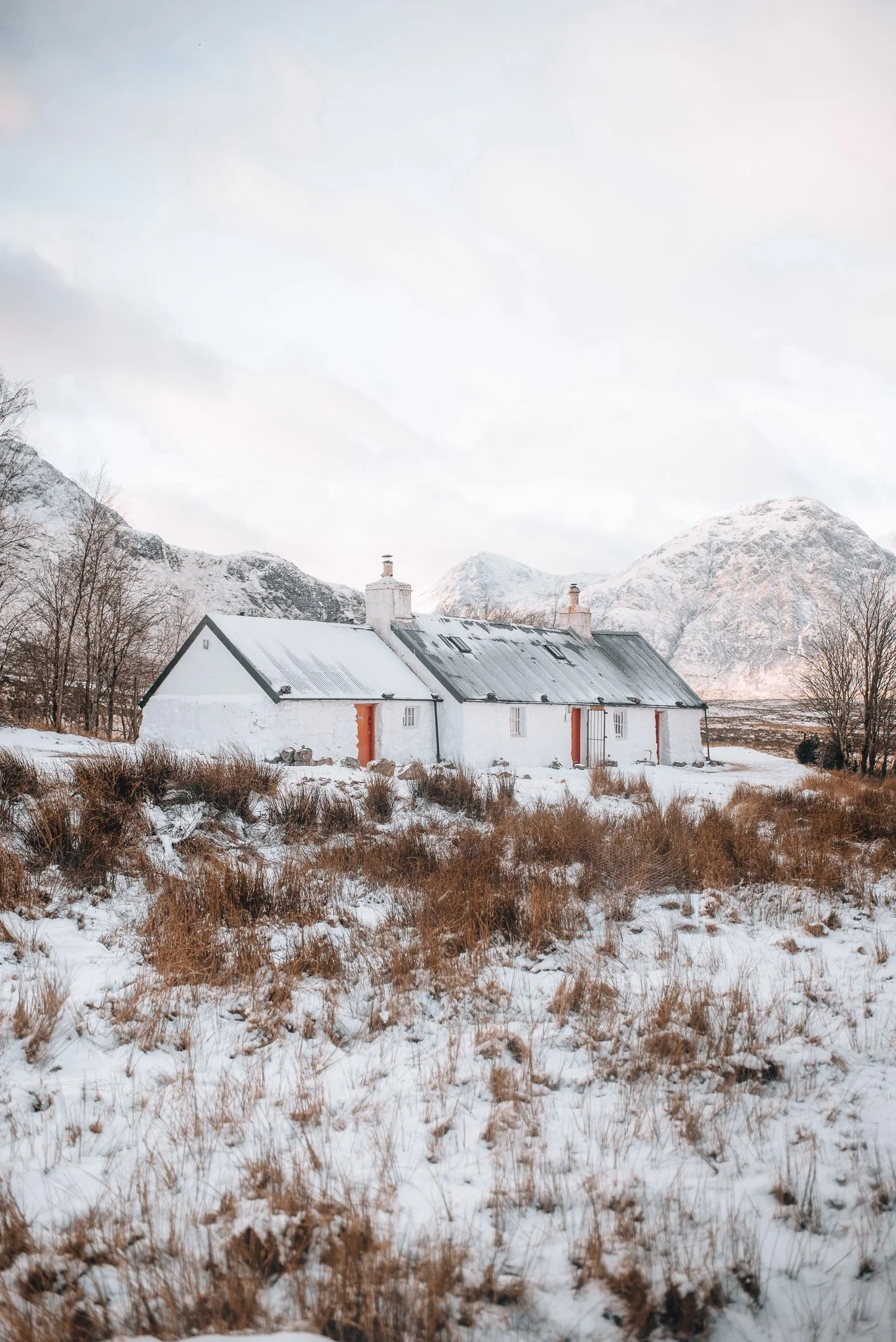 Blackrock Cottage Glencoe Scottish Highlands Photography Print