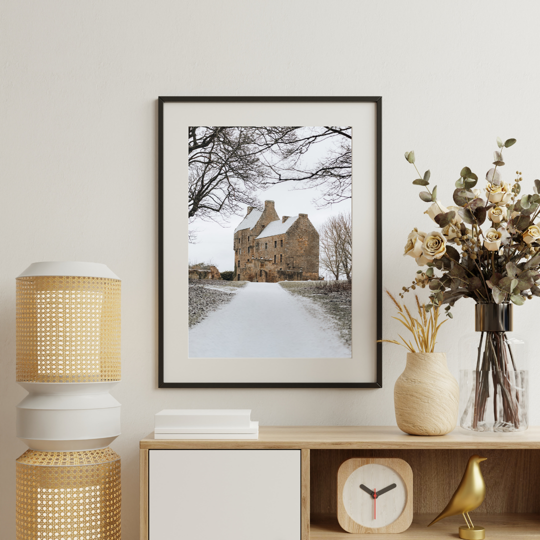 Lallybroch Outlander Midhope Castle Home DecorWall Print, Scotland Landscape Photography, Scottish Gifts