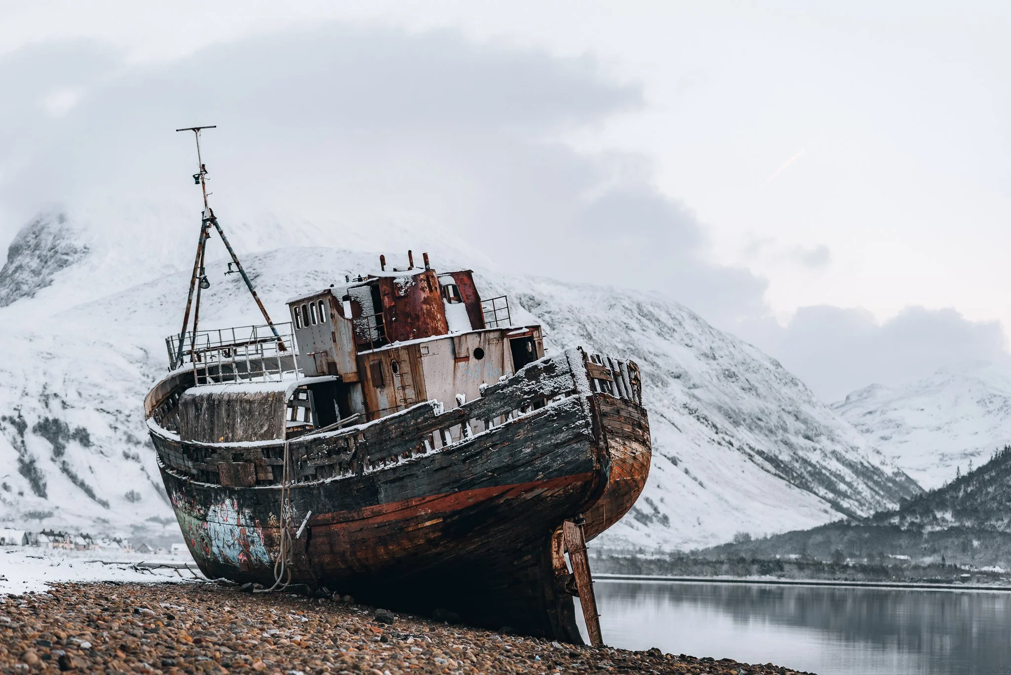 Corpach Shipwreck Fine Art Photography Print