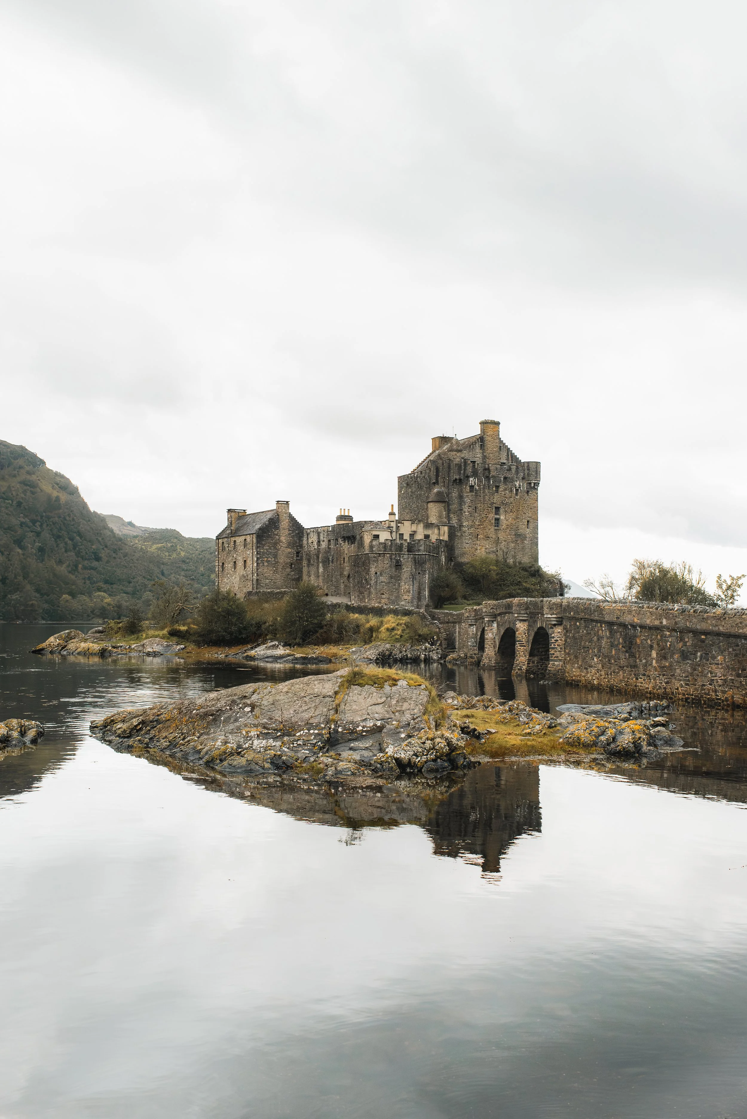Eilean Donan Castle Scotland Landscape Photography Print