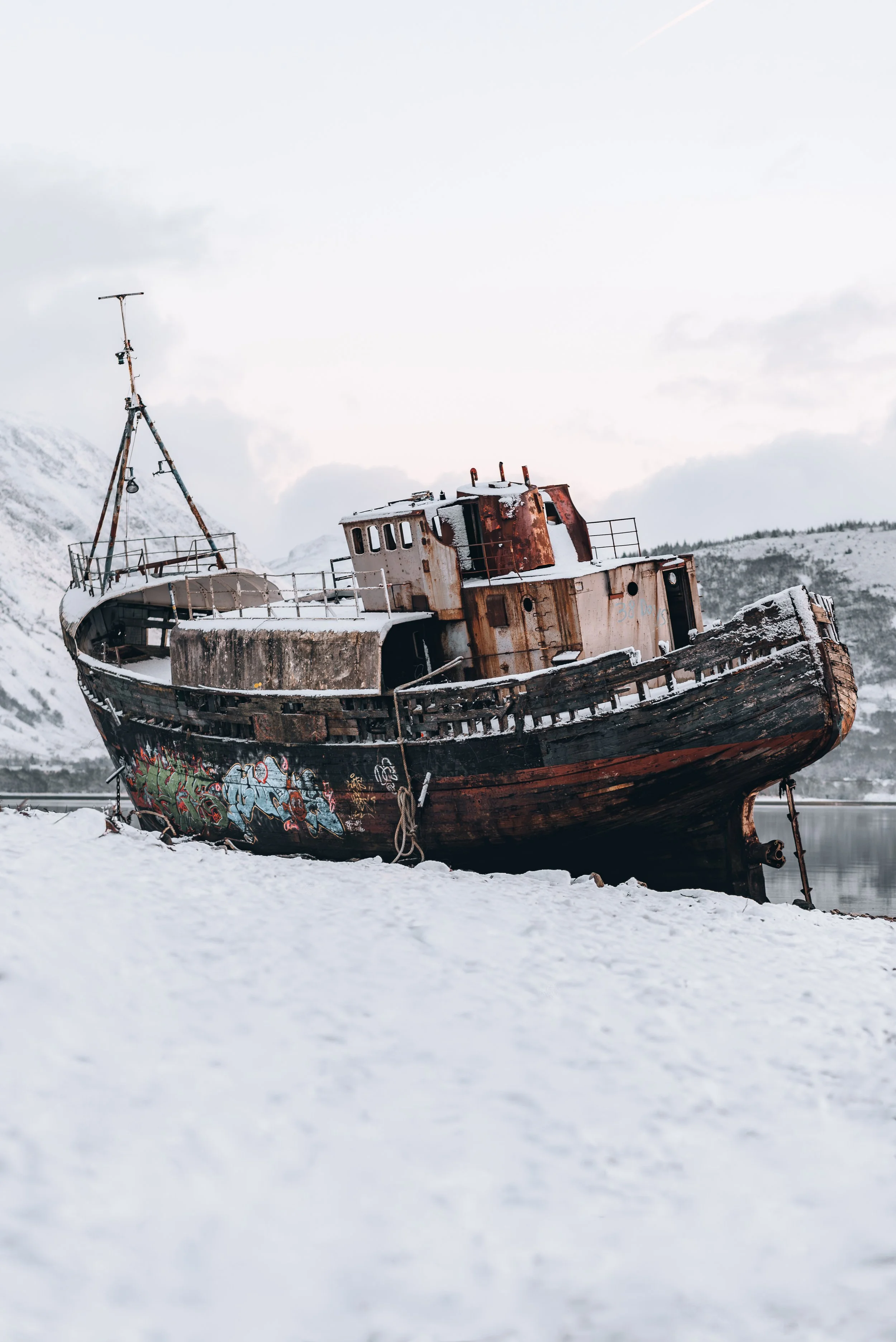 Corpach Shipwreck MV Dayspring Photography Print