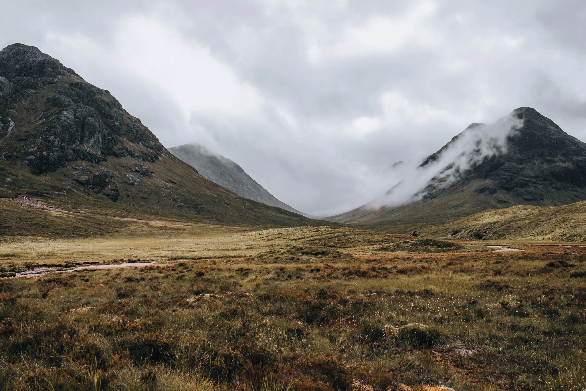 Glencoe Mountain Scotland Photography Print