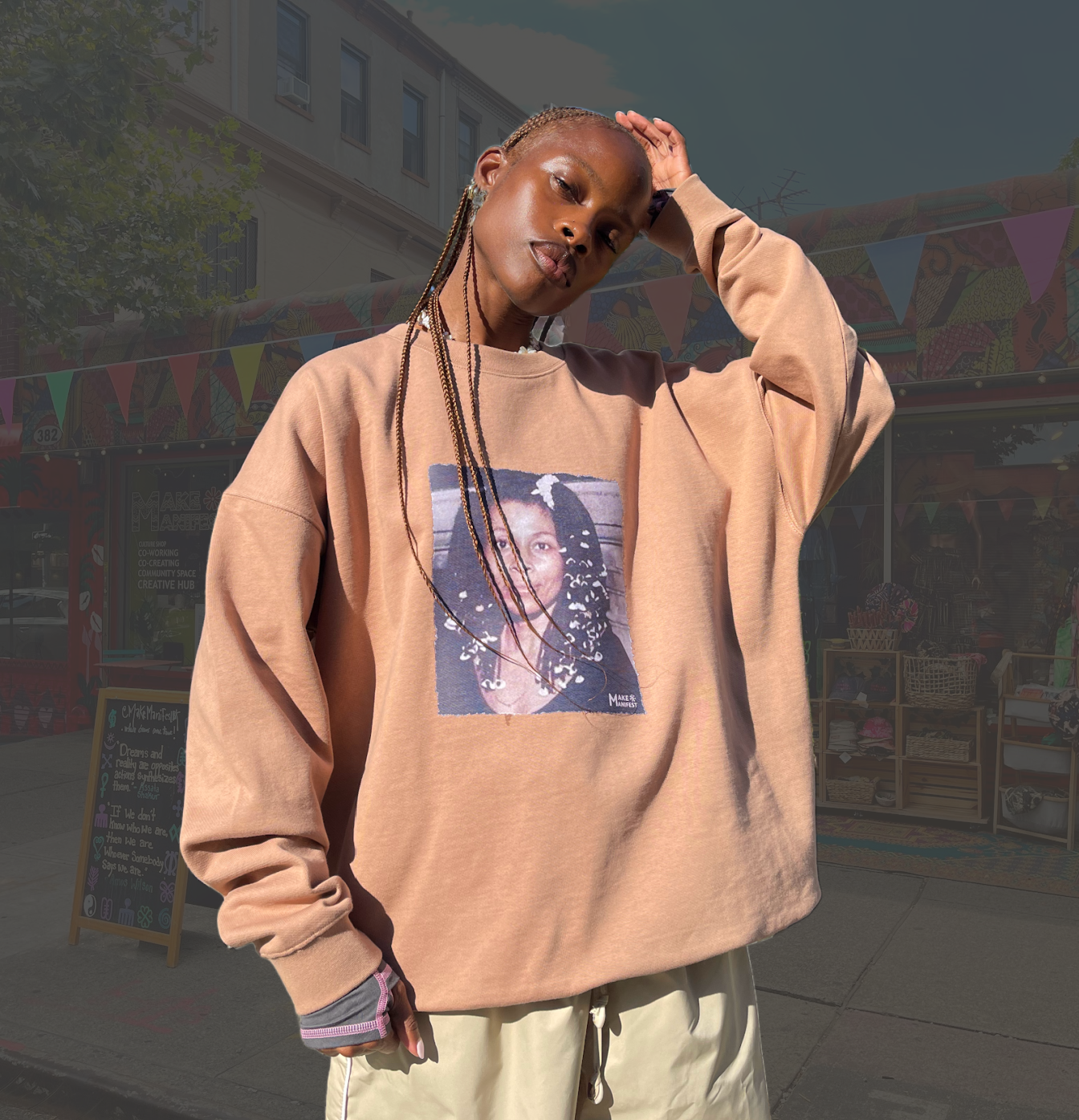 Assata at Ease Crewneck