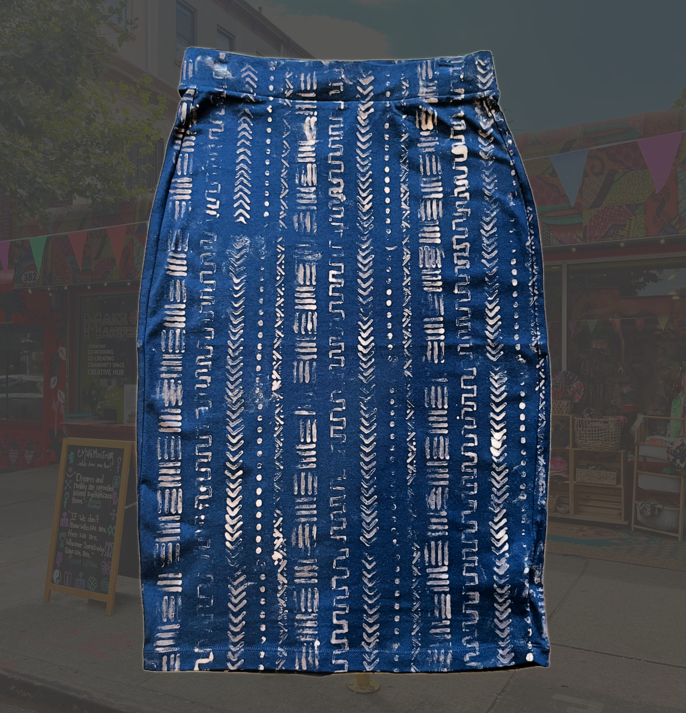 Signs and Symbols Tube Skirt