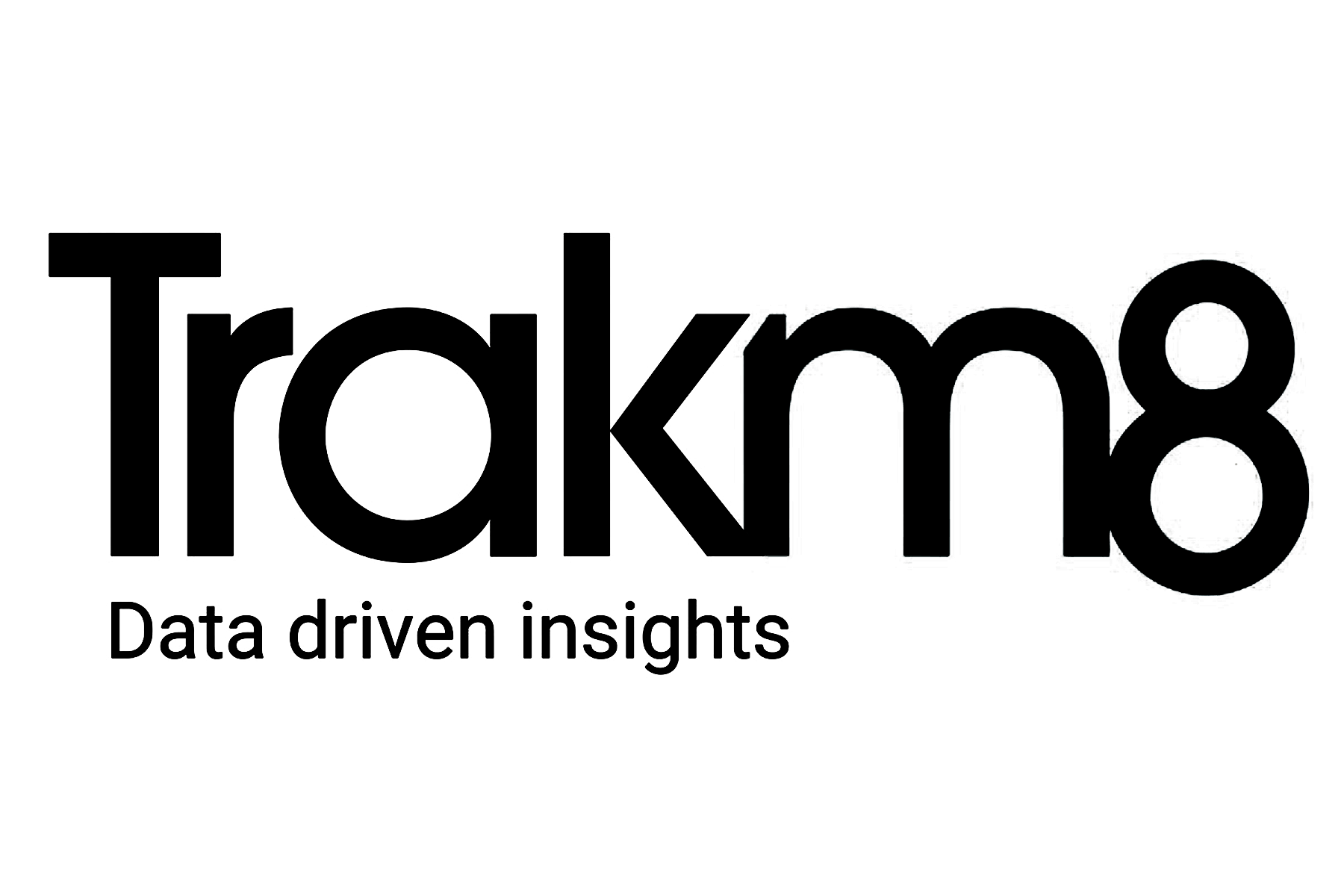 TrakM8 logo with the tagline "Data driven insights"