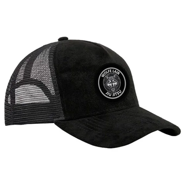 1852BBlackSuedeTruckerHatMockup-WolfeLair_600x600.jpg