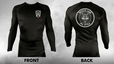 The Ascend Blackout Rash Guard