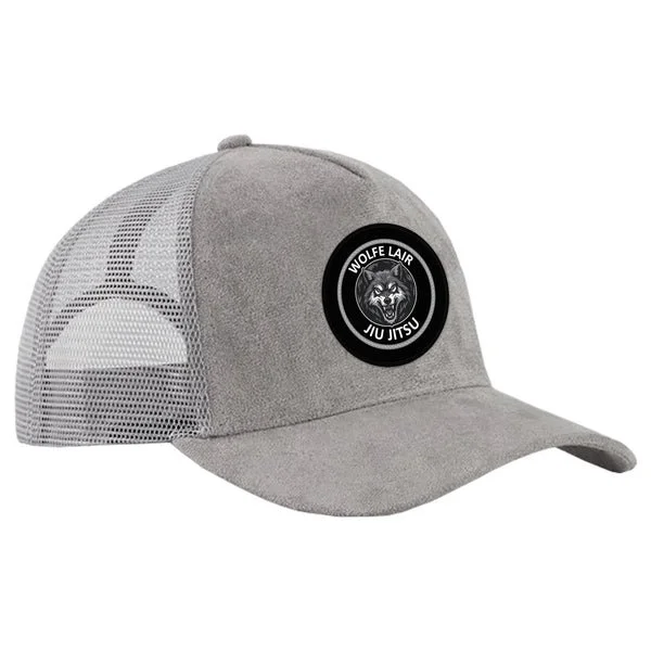 1852BGraySuedeTruckerHatMockup-WolfeLair_600x600.jpg
