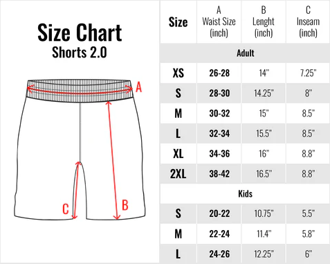 The Apex Performance Short Size Chart.png