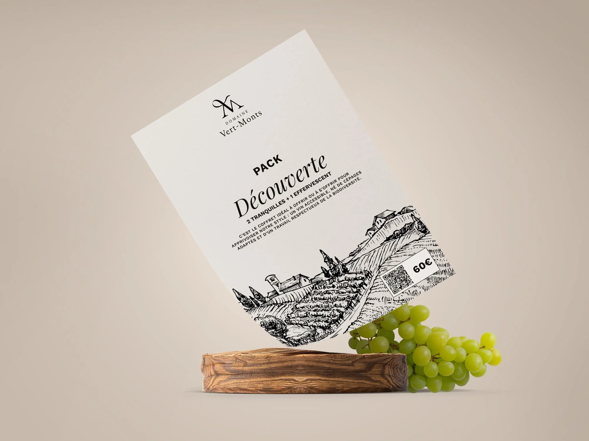 Découverte — 3 bouteilles / 2 tranquilles + 1 effervescent