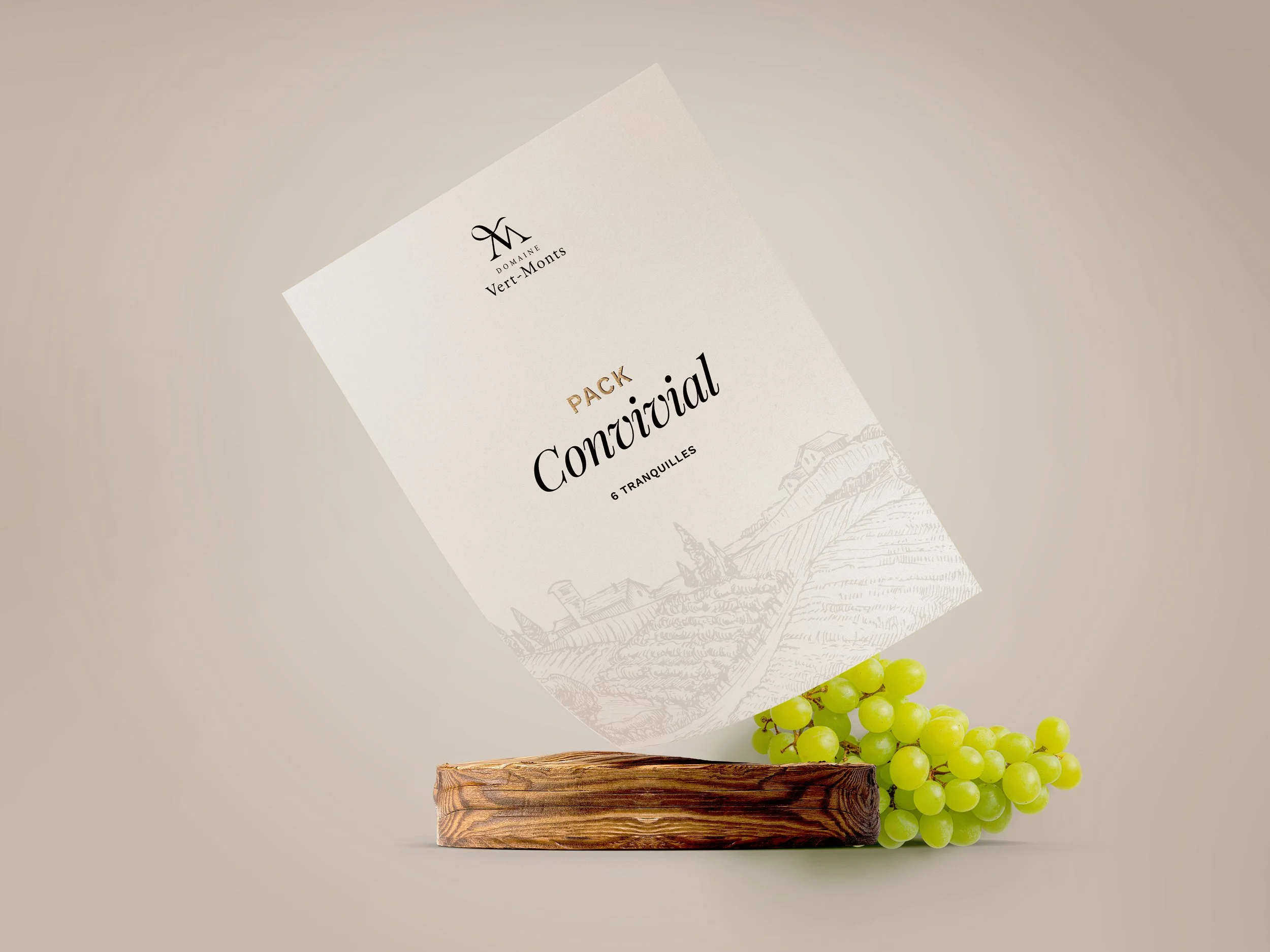 Pack Convivial 6 tranquilles