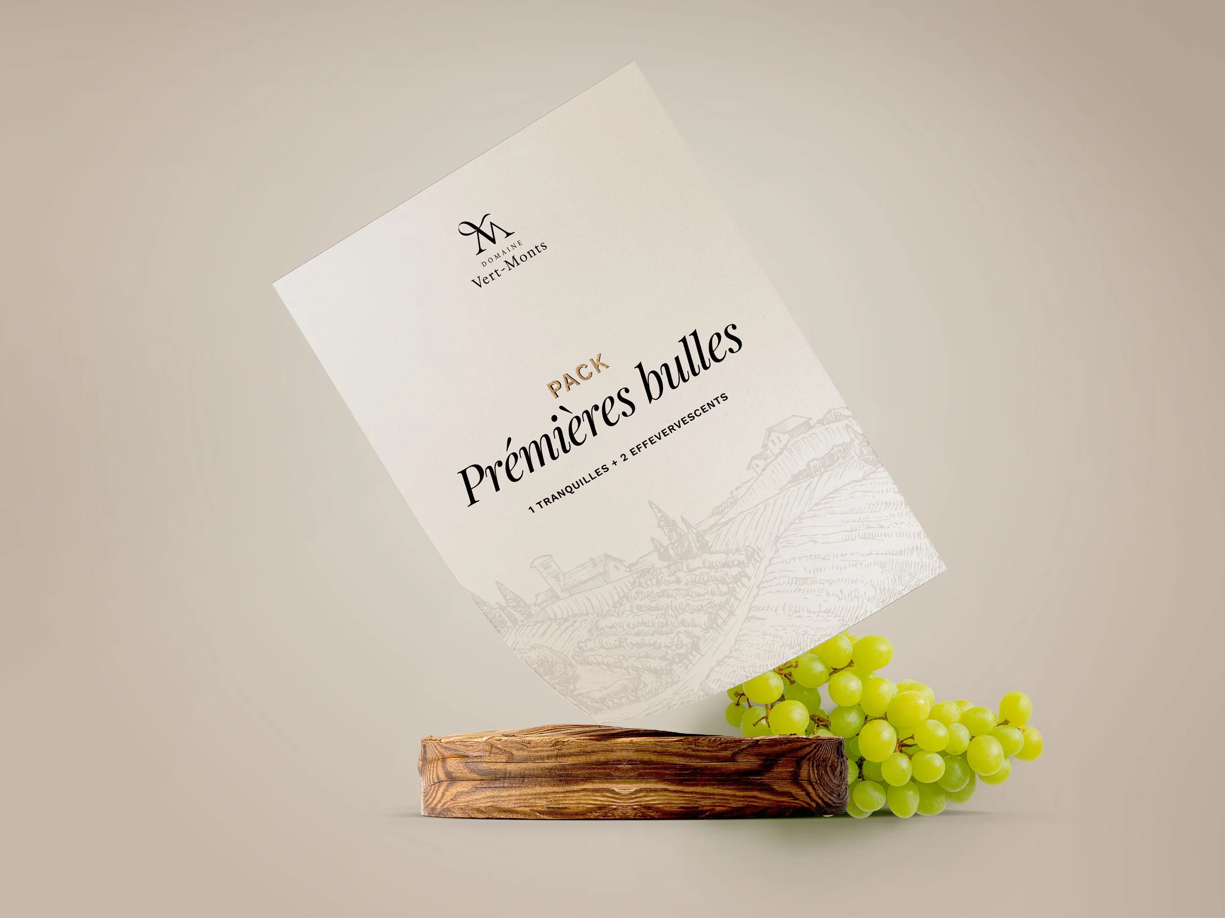 Pack Premières Bulles / 1 tranquille + 2 effervescents