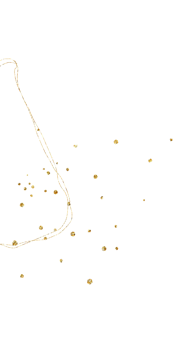 Une chaîne en or orné de nombreux diamants, avec plusieurs diamants dispersés autour sur un fond noir.