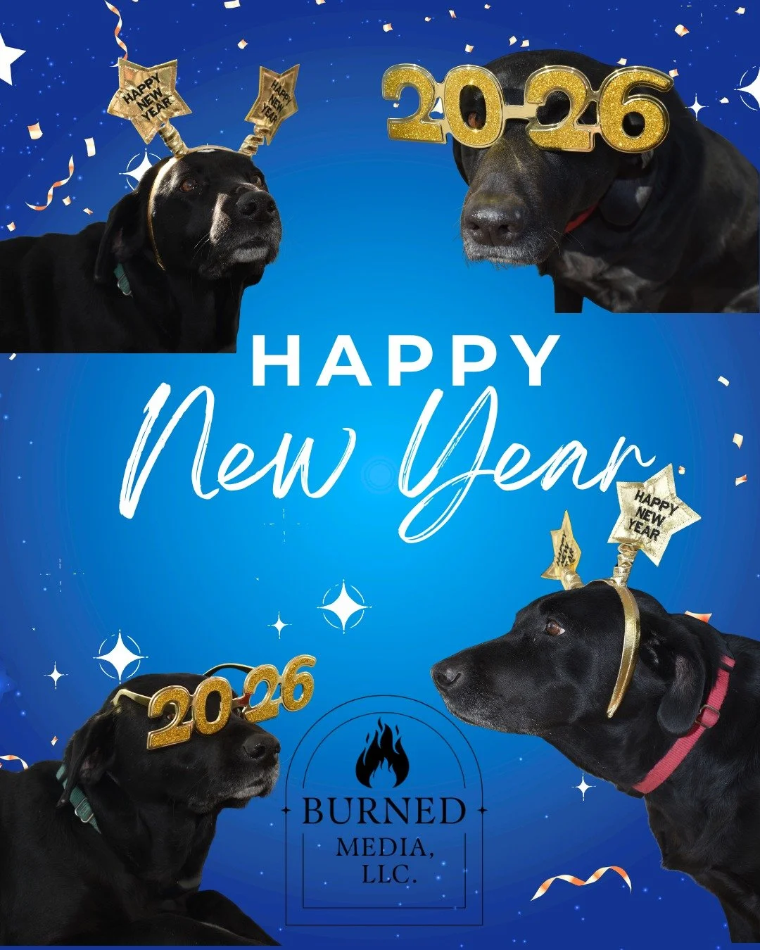 Happy New Year from Burned Media, LLC. We wish you all the blessings this 2026!