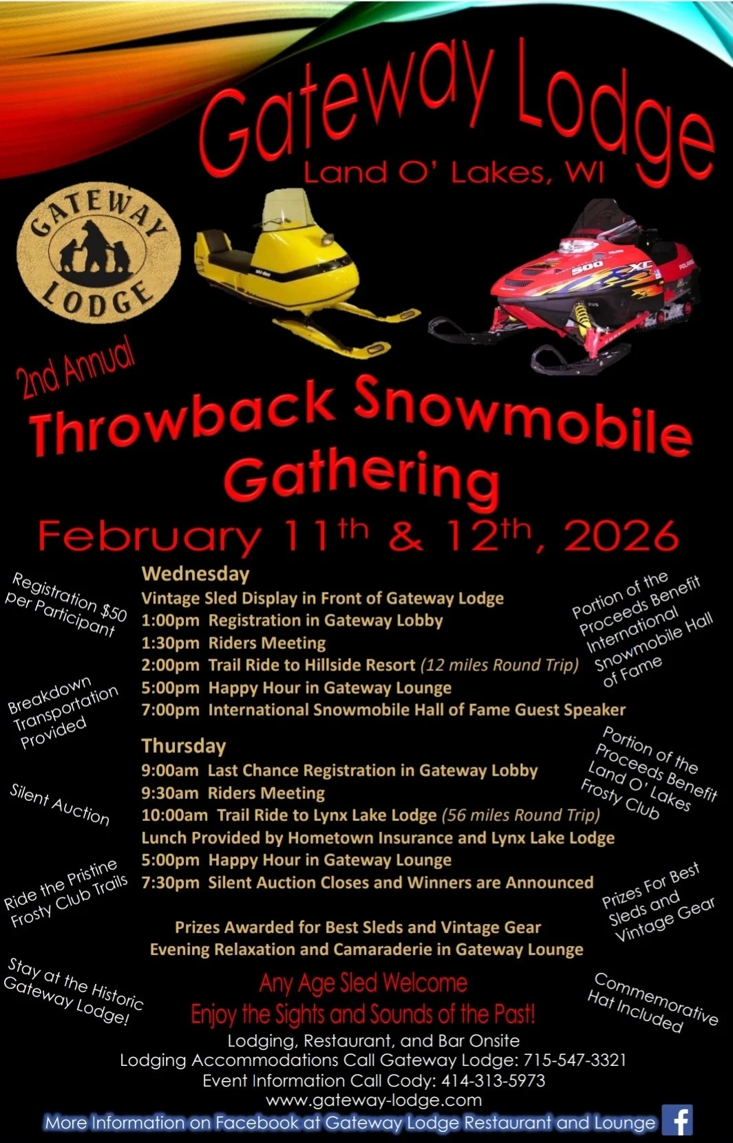 Snowmobile Throwback Gathering