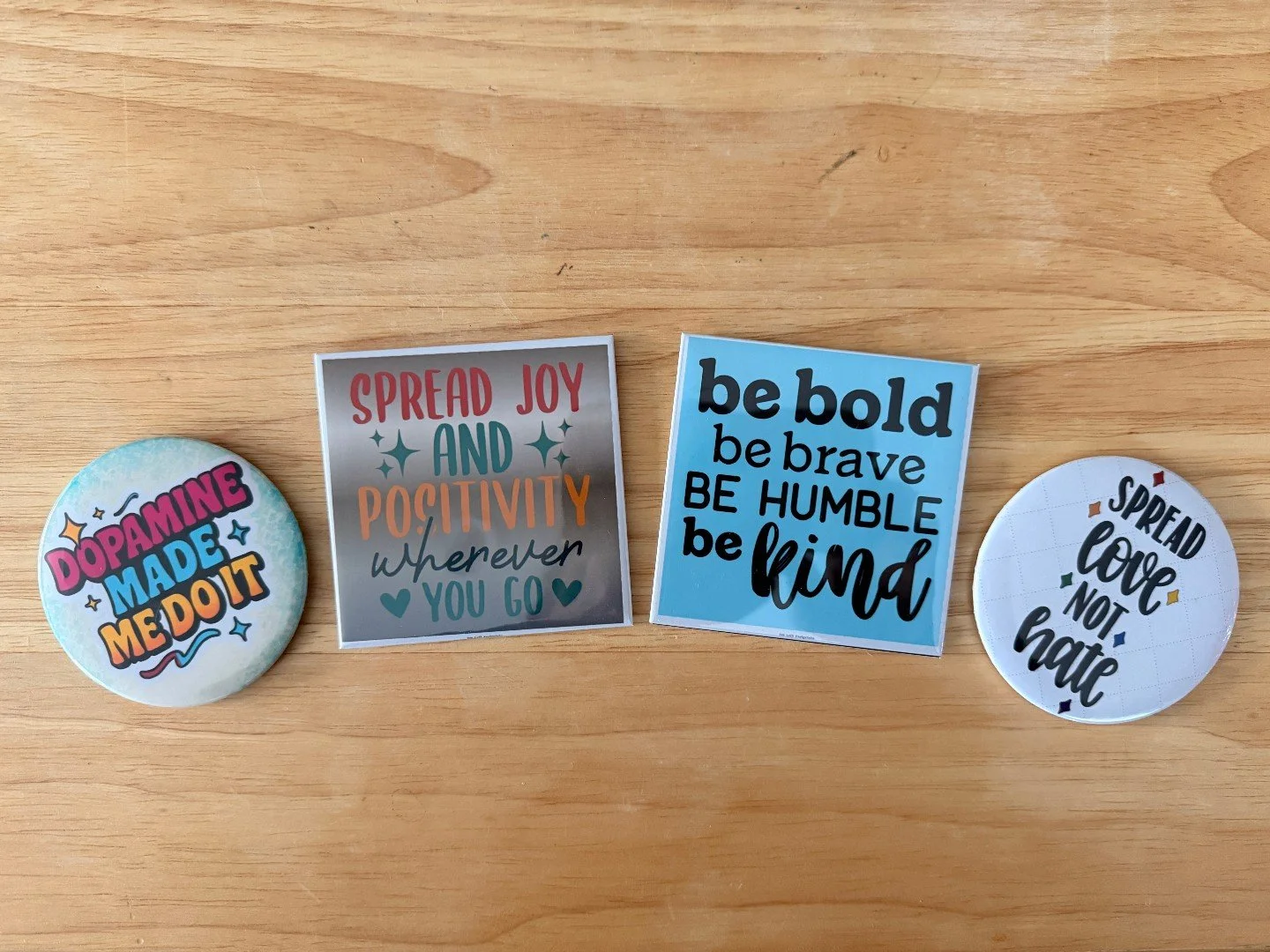 Neurospicy confession:

My magnets are the only things in my house that stay where I put them. 😅

If you need small, joyful, slightly-sassy reminders staring at you from the fridge&hellip; you&rsquo;re gonna love these.

👉 Come browse the magnet wa
