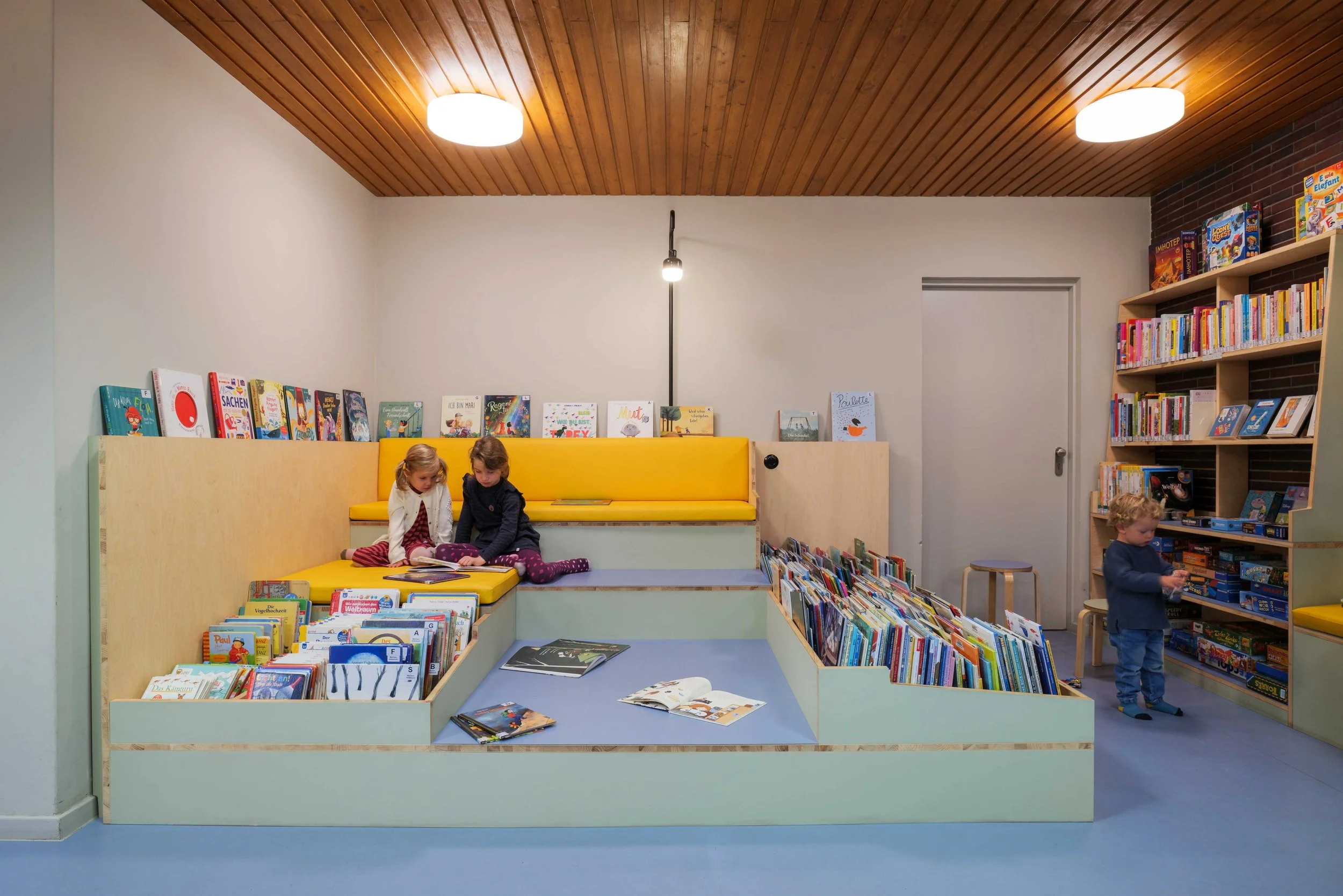 Neugestaltung Kinderbereich in der Hansabibliothek