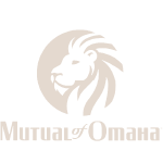 Mural or logo featuring a stylized lion's head with a flowing mane, accompanied by the text 'Muraldo Omanha.'