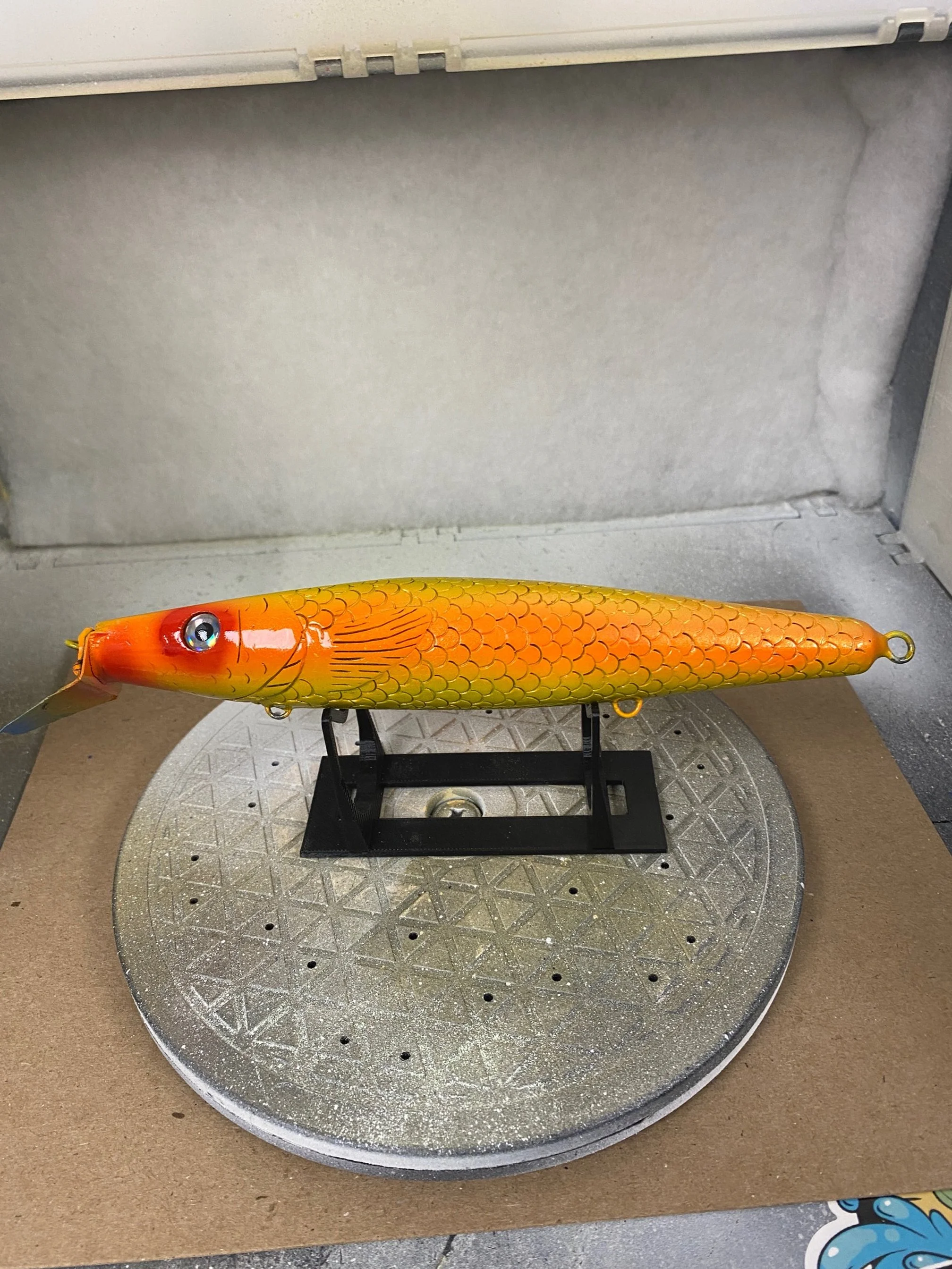 CD Slope Head Swimmer.  Scaled Body.