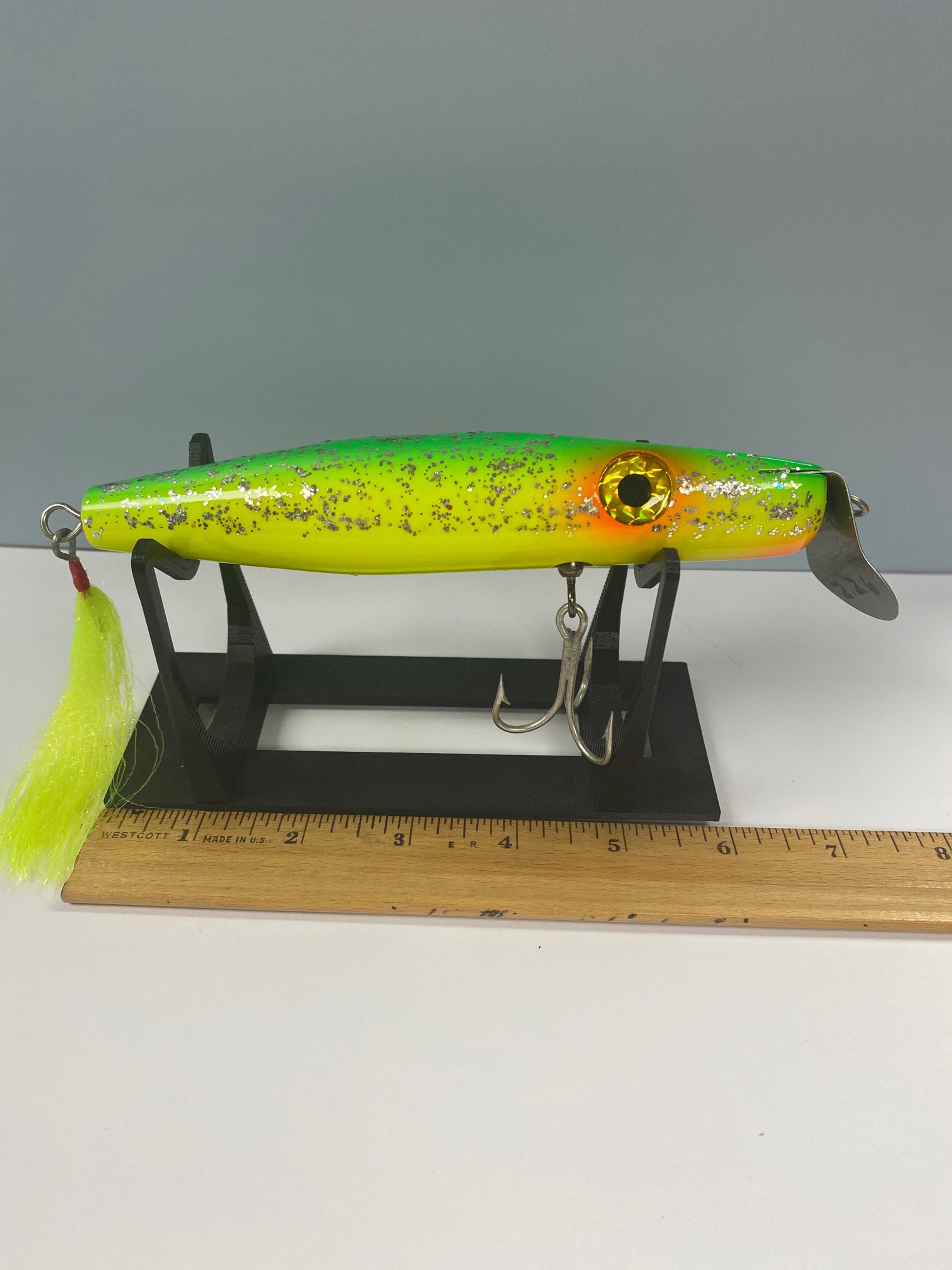 CD Slope Head Swimmer. Block Island Green/Yellow/Glitter.