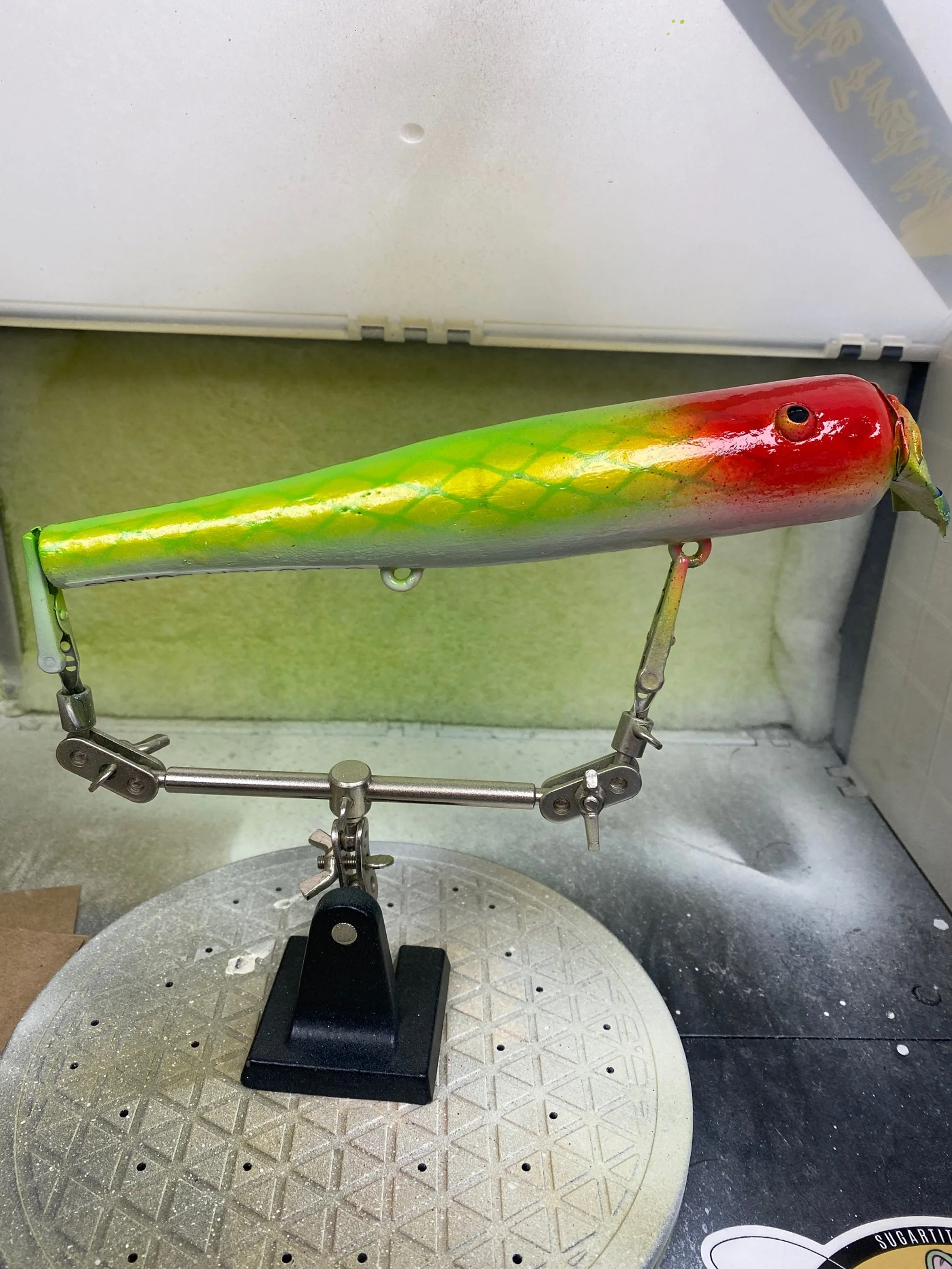 L. Cooper Co. Goo Goo Swimmer.. wood.