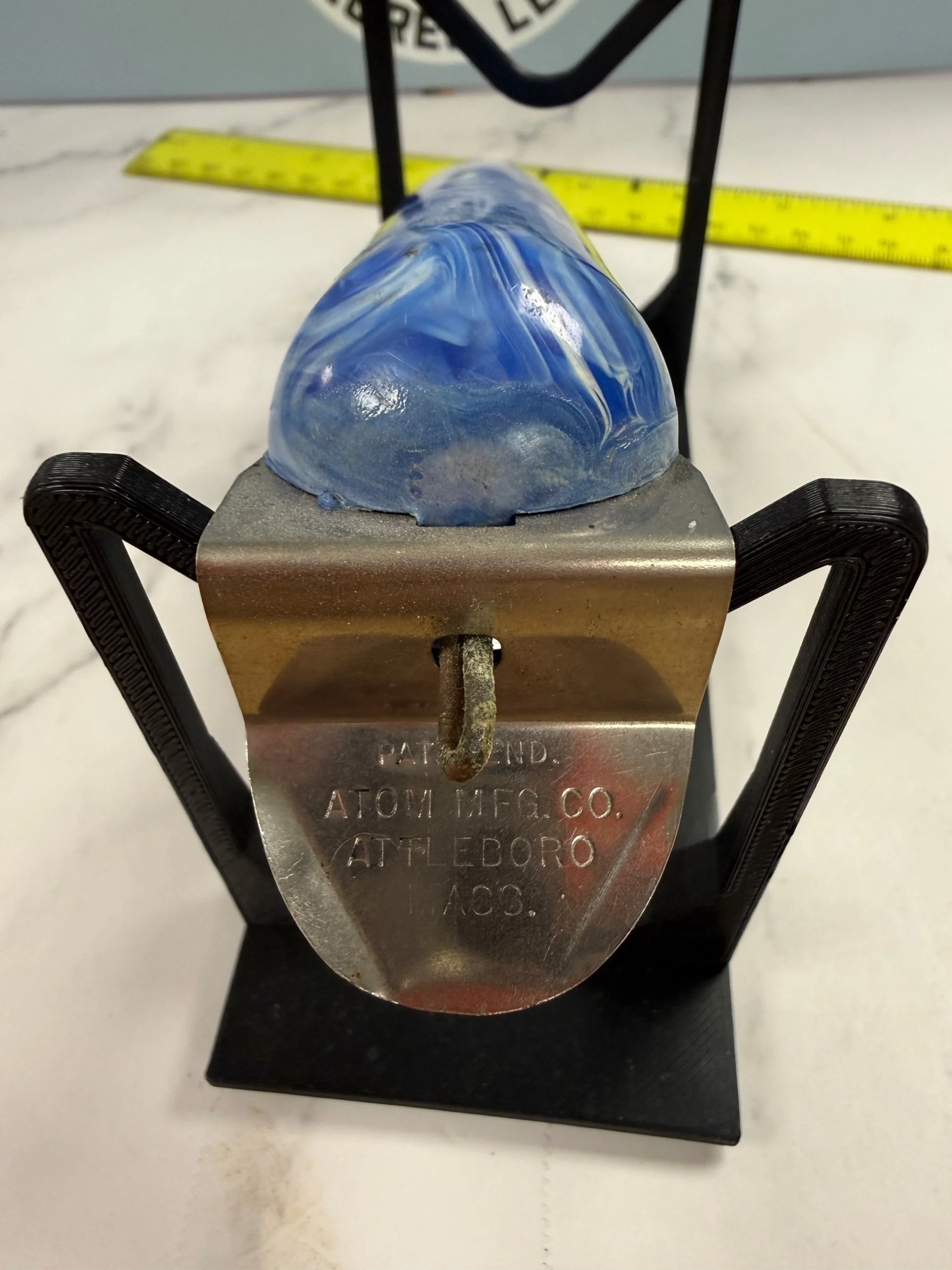 Rare vintage Atom Mfg. Co.  Attleboro, Ma.