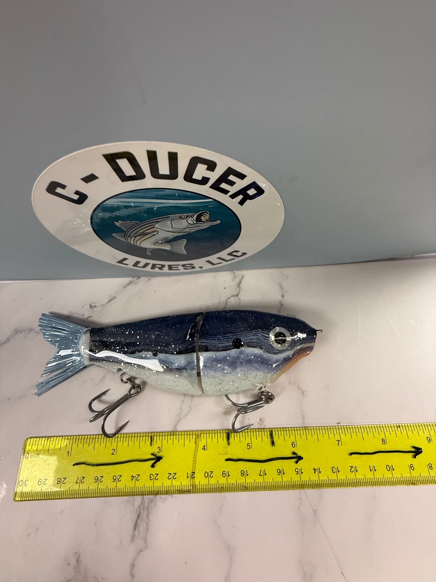 CD Custom Glide Bait Swimmer.