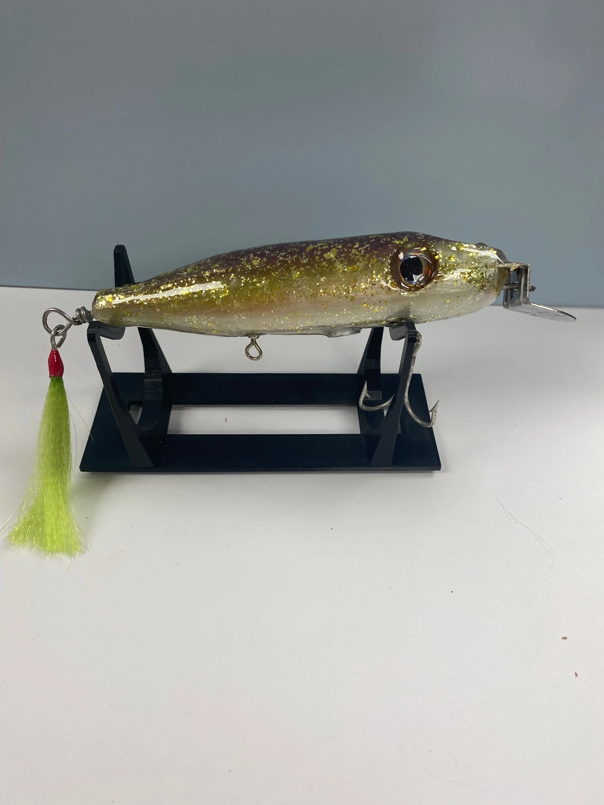 Creek Chub Pikie Swimmer.  Wood.