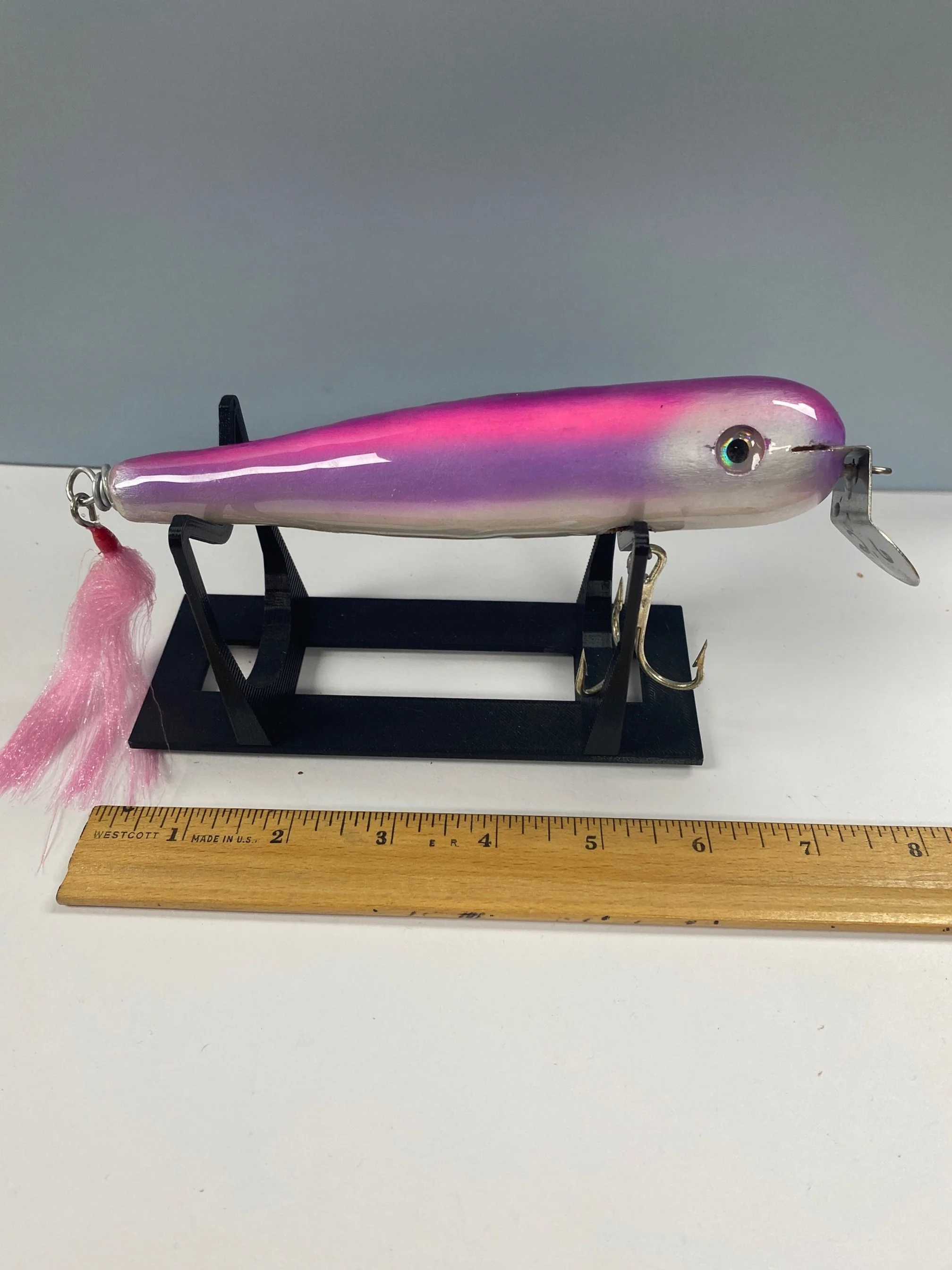 Atom Swimmer.  Wood.