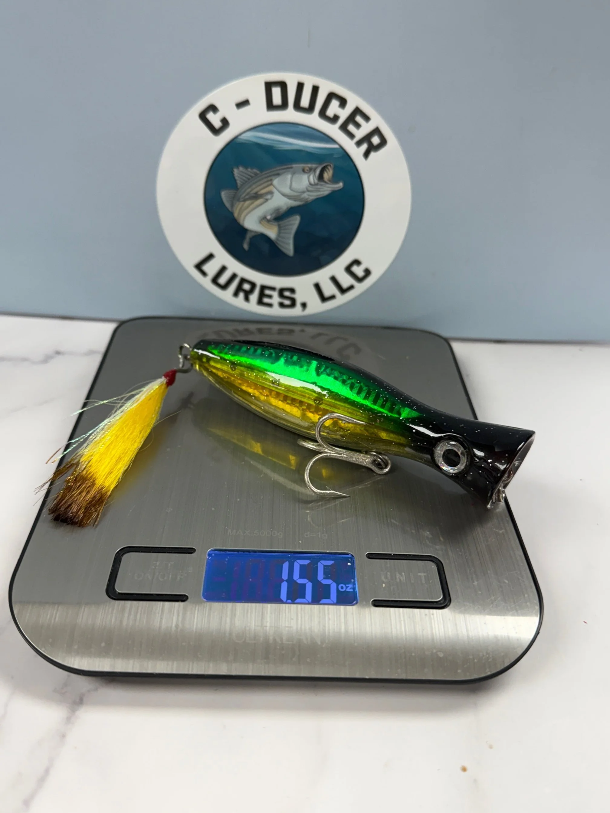 Popper.  Saltwater.  Striped Bass.