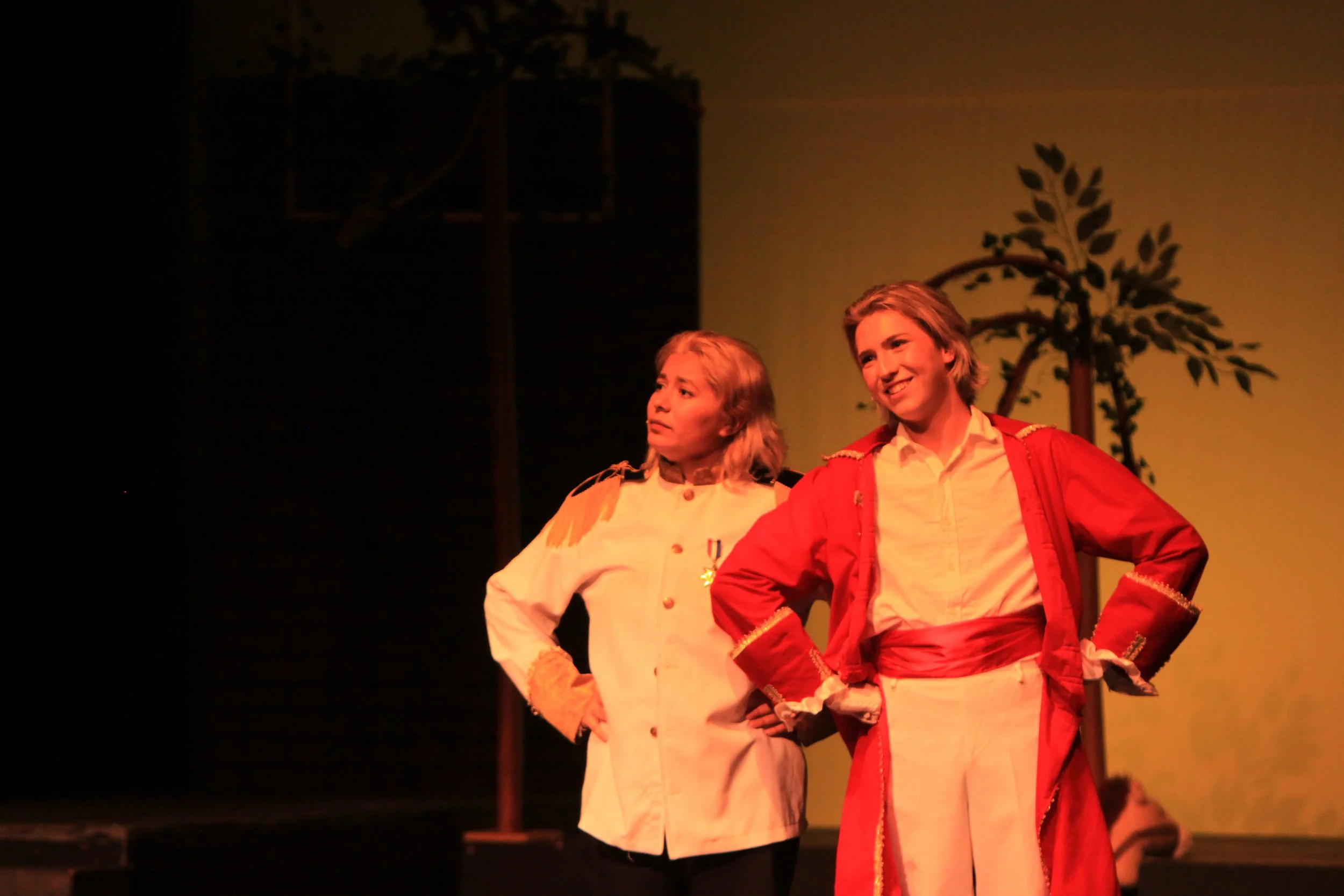 "Cinderella's Prince" and "Rapunzel's Prince" played by Conrad Cain & Lily Figueroa