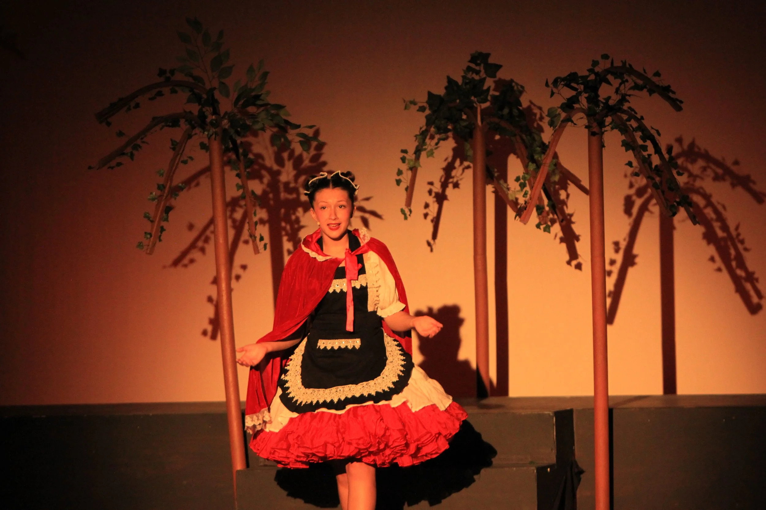 "Little Red" played by Heaven Cruz