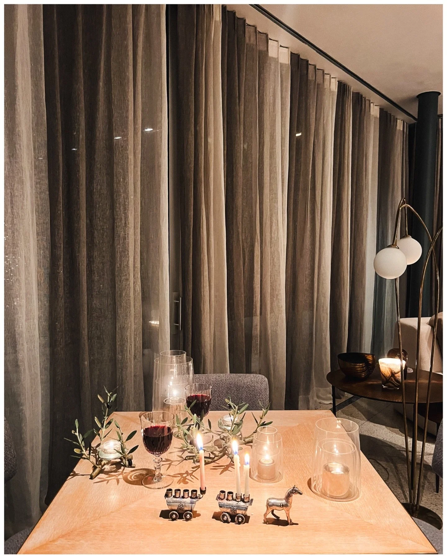 Tonight, we light candles with intention, honoring the responsibility we all share to carry light for one another, especially when the world feels so heavy.