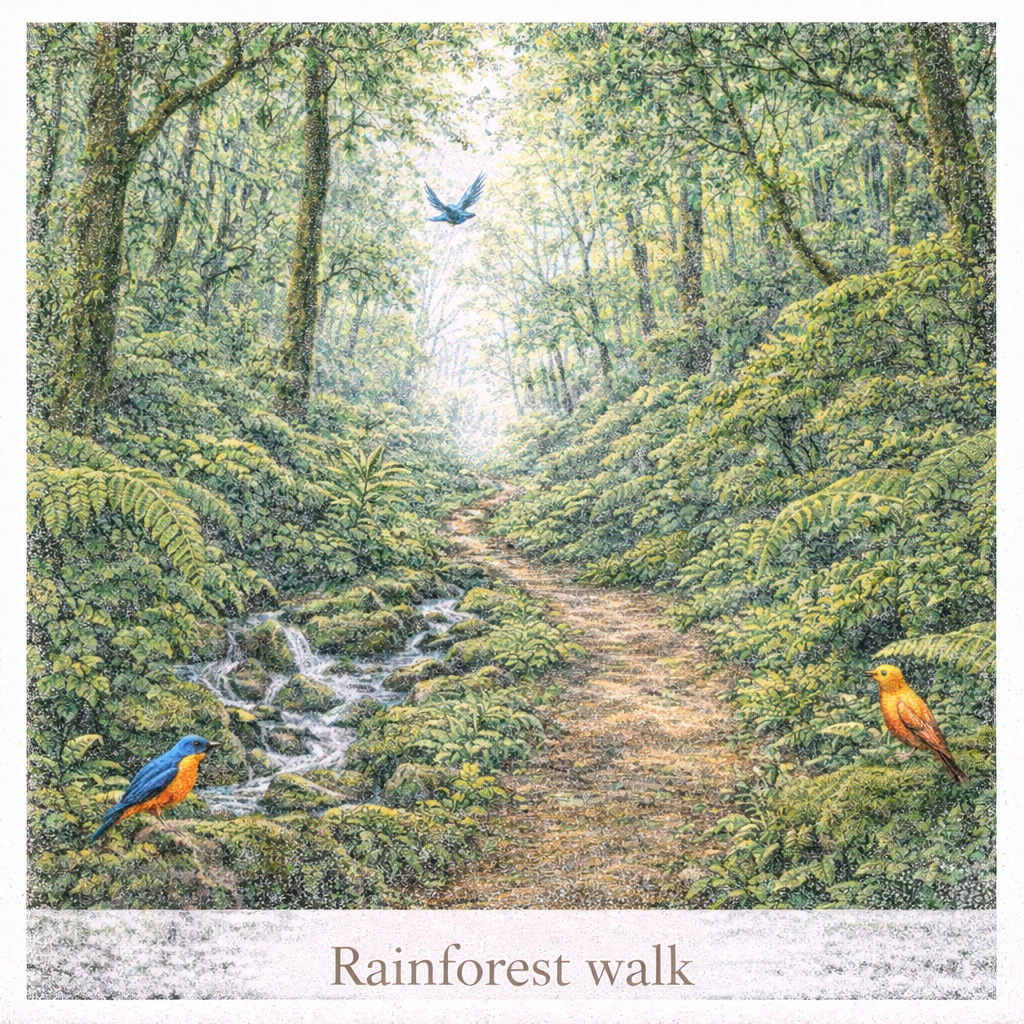 Sinharaja rainforest walk Sri Lanka jungle hike UNESCO forest nature trail