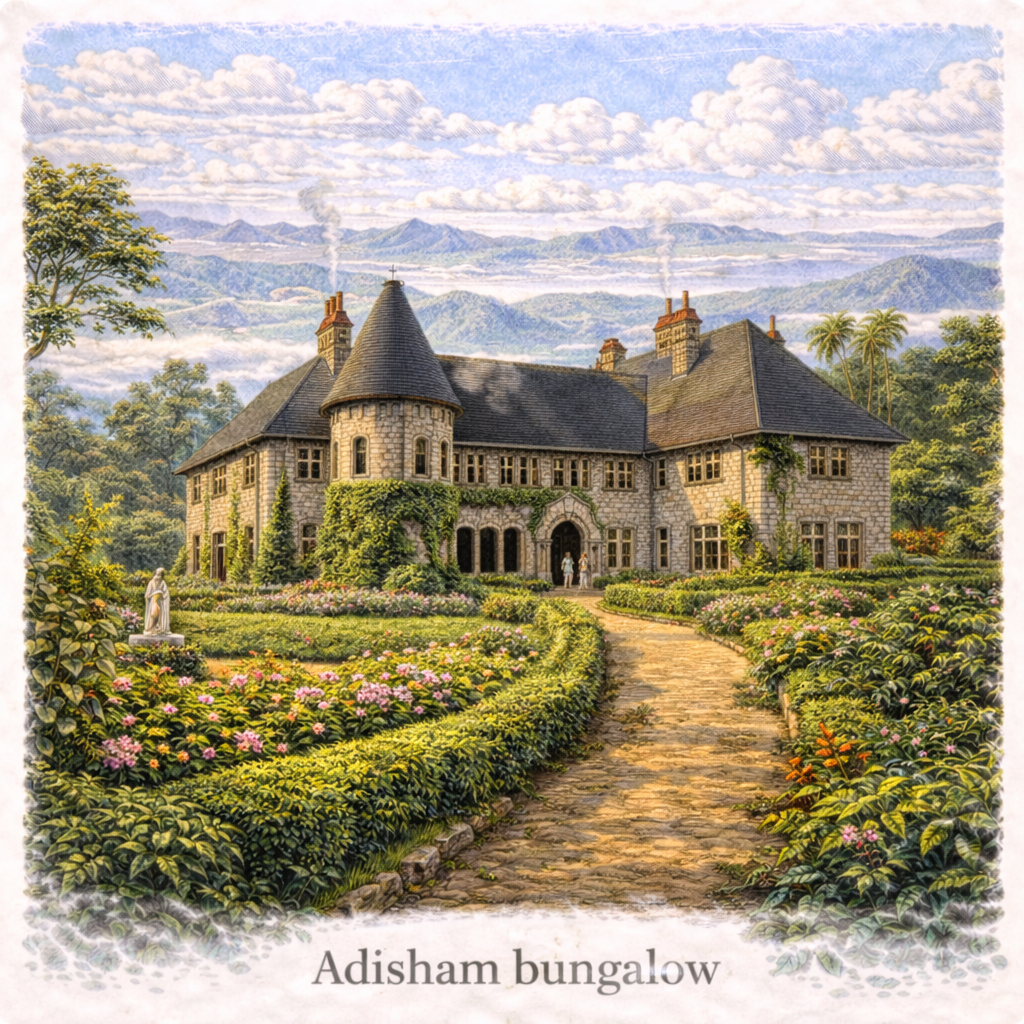 Adisham Bungalow Haputale Sri Lanka colonial mansion gardens hill country historic estate