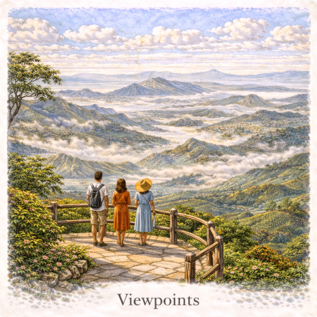 Haputale viewpoints Sri Lanka mountain views panoramic landscapes hill country sunrise